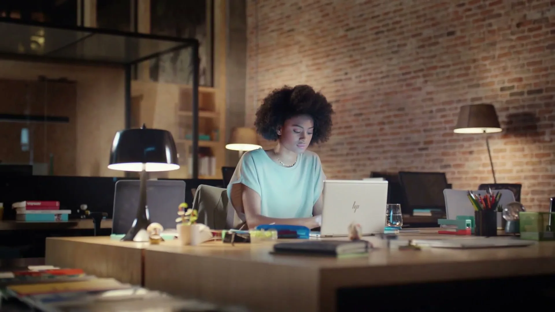 Hewlett-Packard “First Job” (2026), frame 4