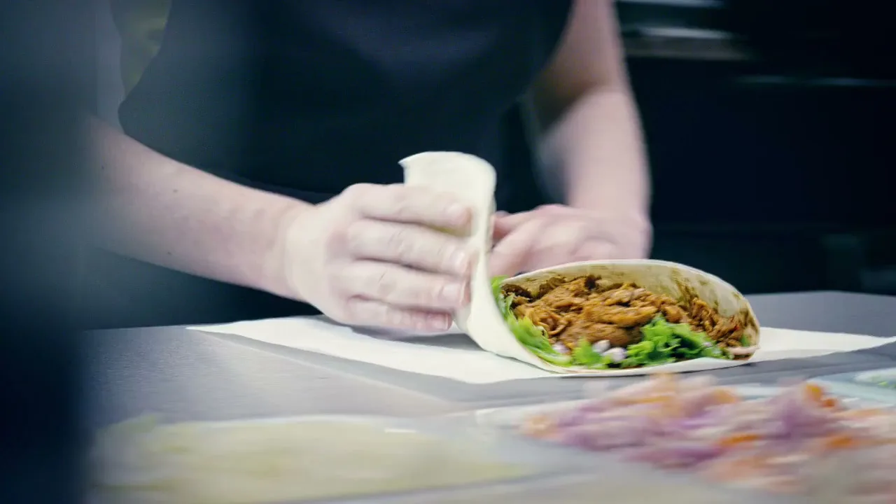 McDonald's "Wrap Lunch" (2015) commercial still