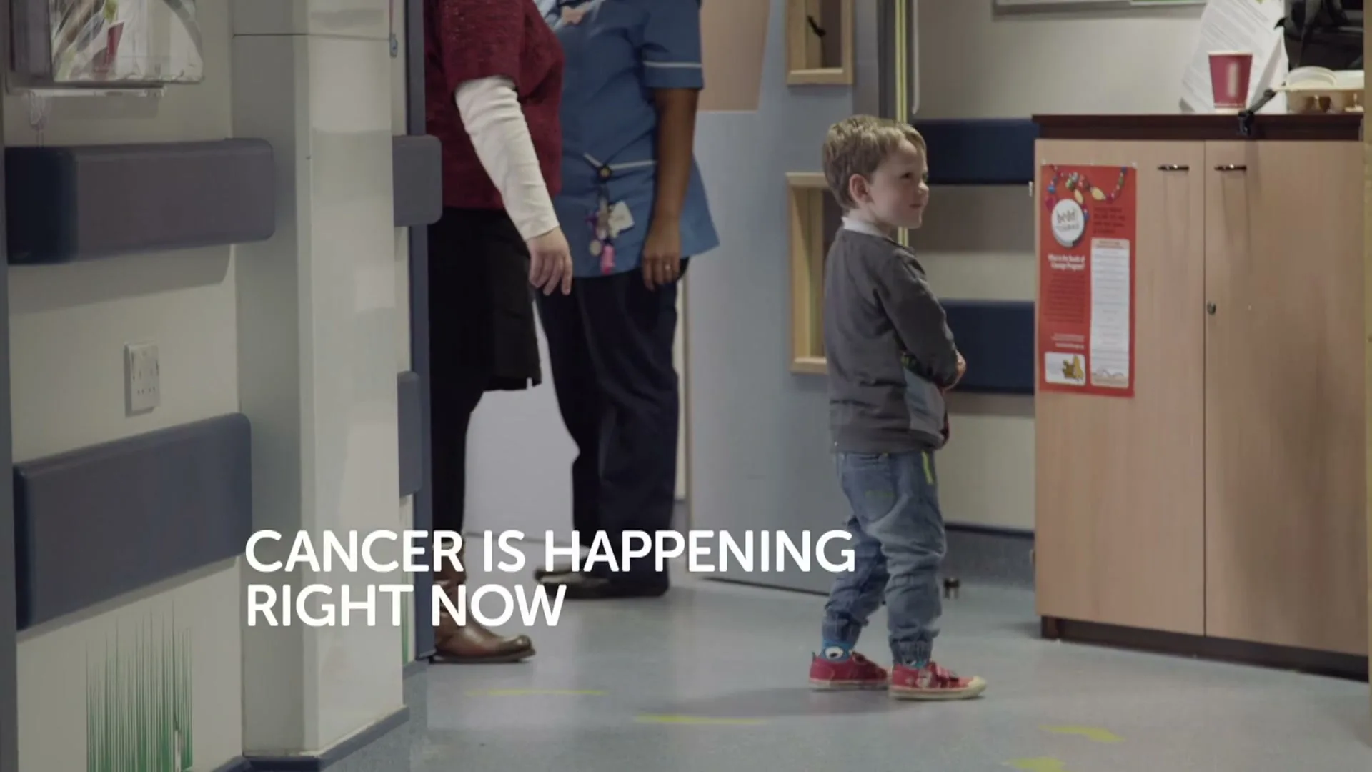 Cancer Research UK “Cancer Is Happening Right Now, RIGHT NOW”