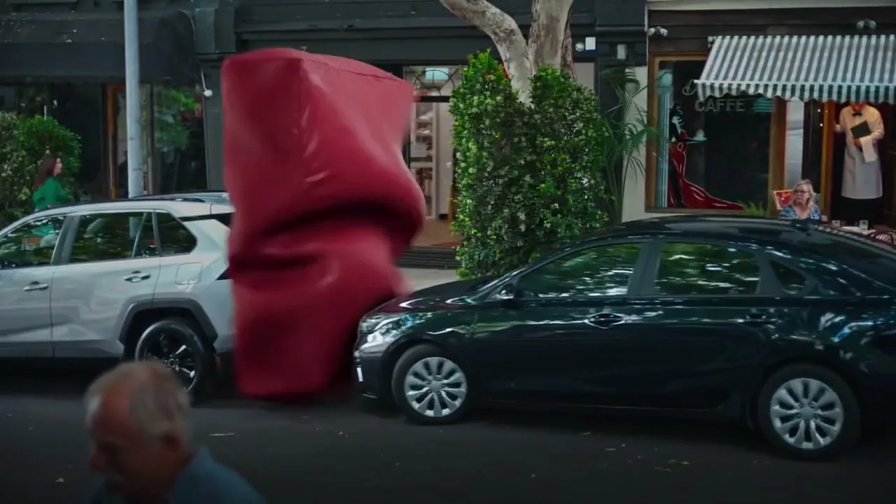GIO Suncorp "Parking 15" (2026) commercial still