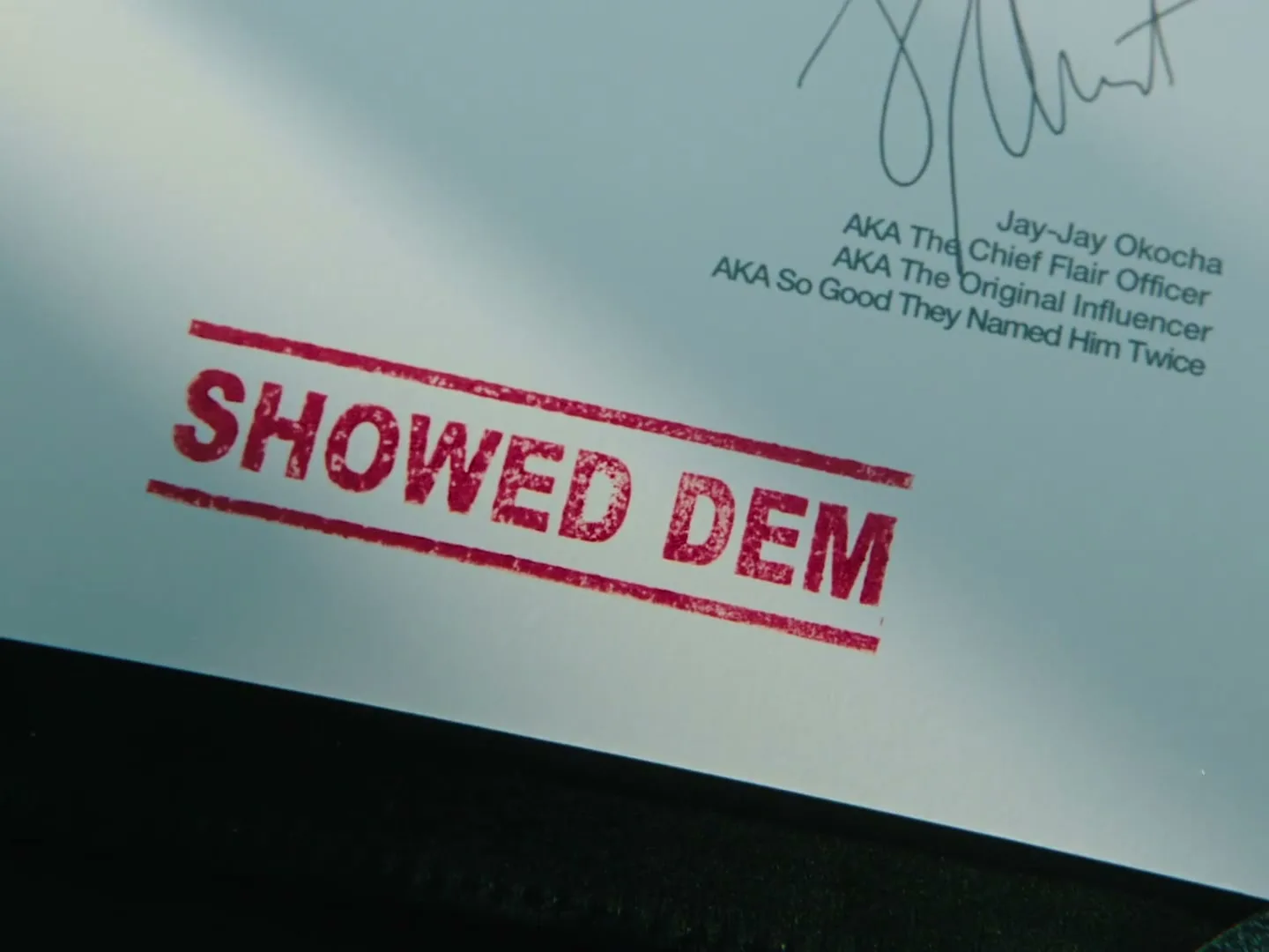 NIKE “SHOWED DEM”