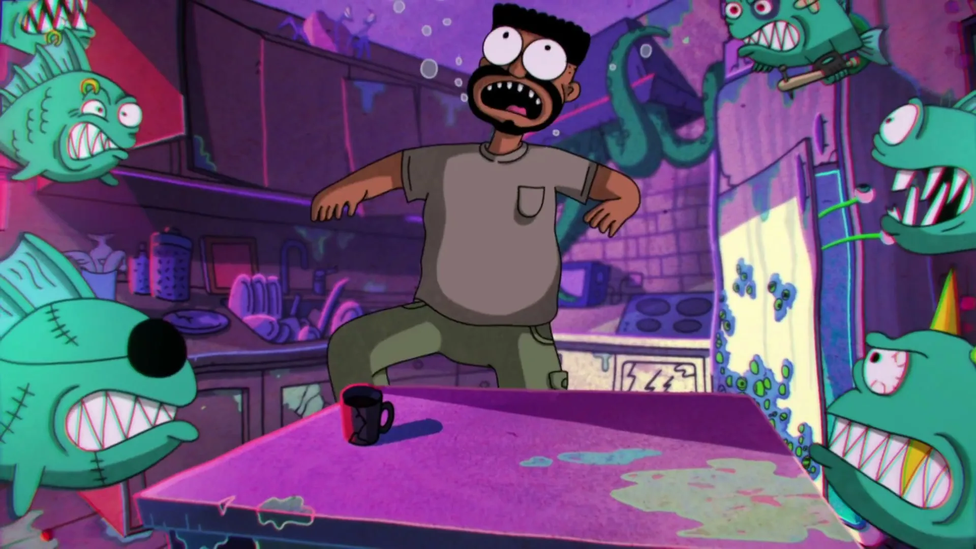 Habito “Piranhas”, directed by Andy Baker