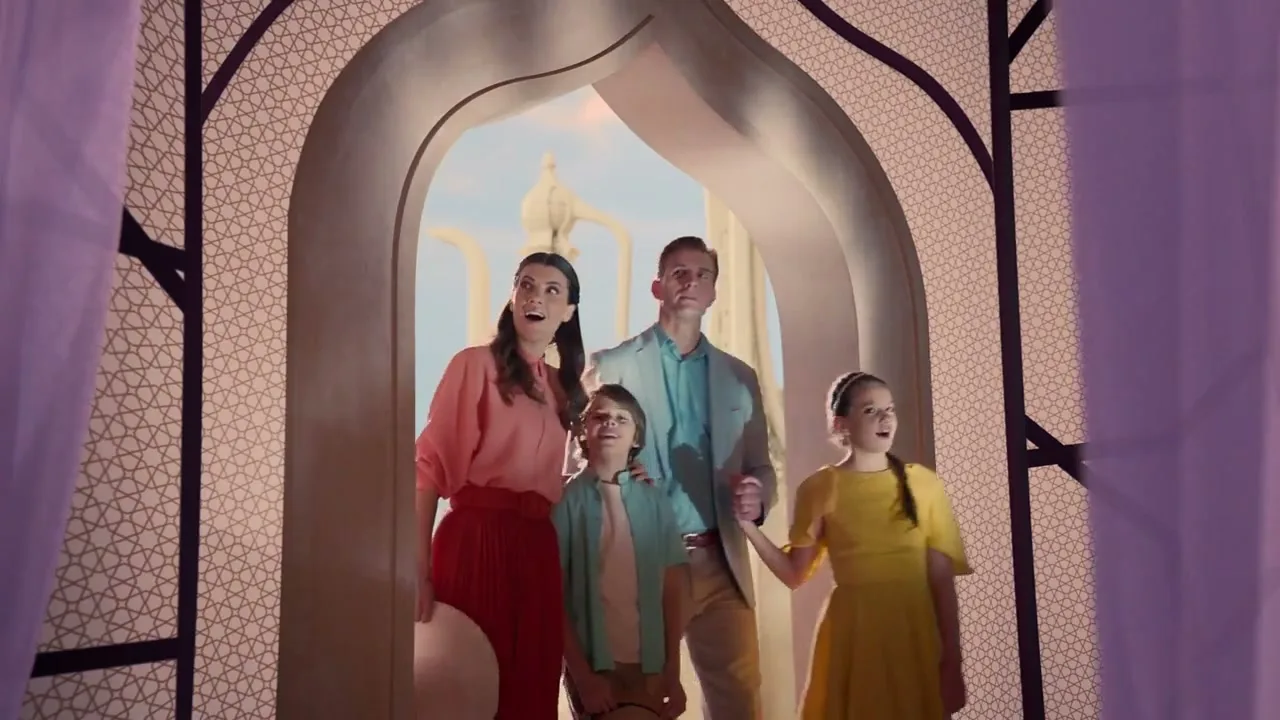 Qatar Airways "World Like Never Before" (2019) commercial still