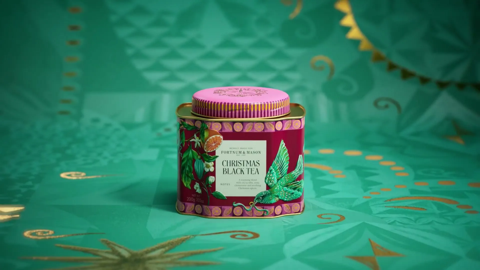 Fortnum & Mason "Christmas Campaign - Black Tea" (2025) commercial still