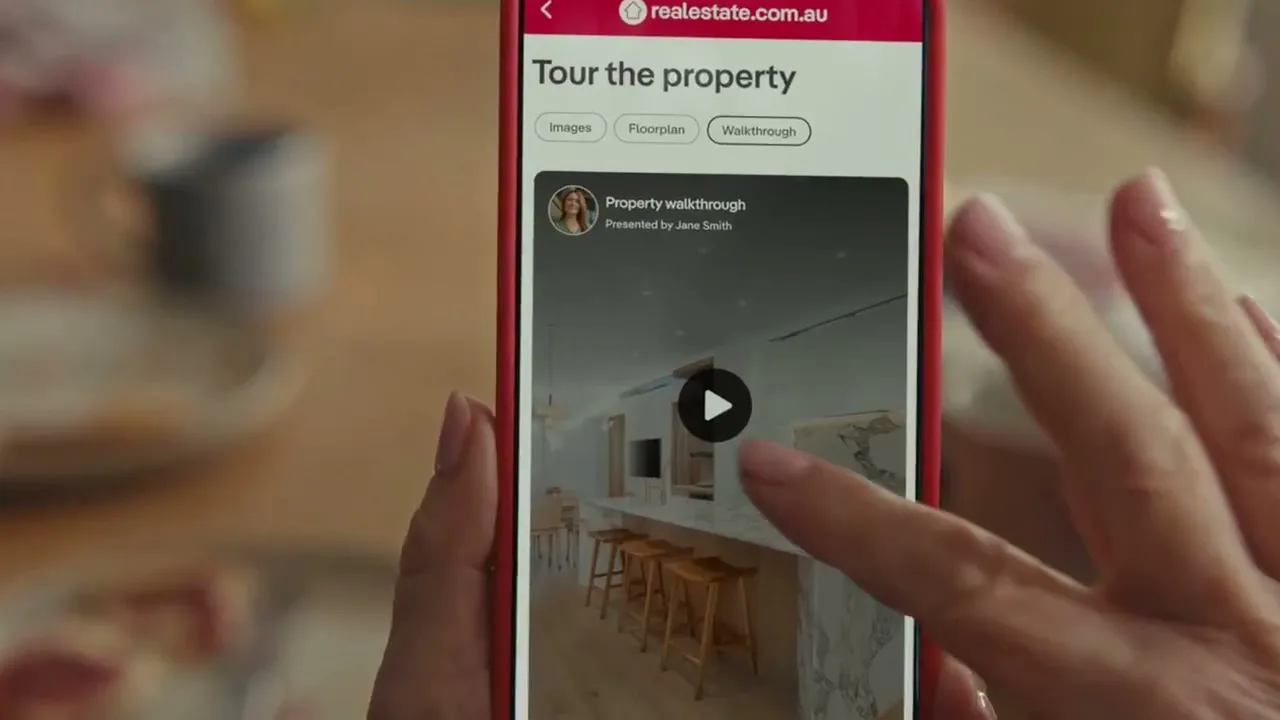 realestate.com.au “Keep Moving - Buyer” (2025), frame 4