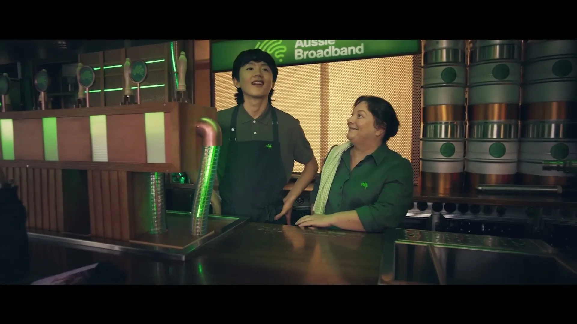 Aussie Broadband "Your Local - Internet - Bottlenecks" (2025) commercial still