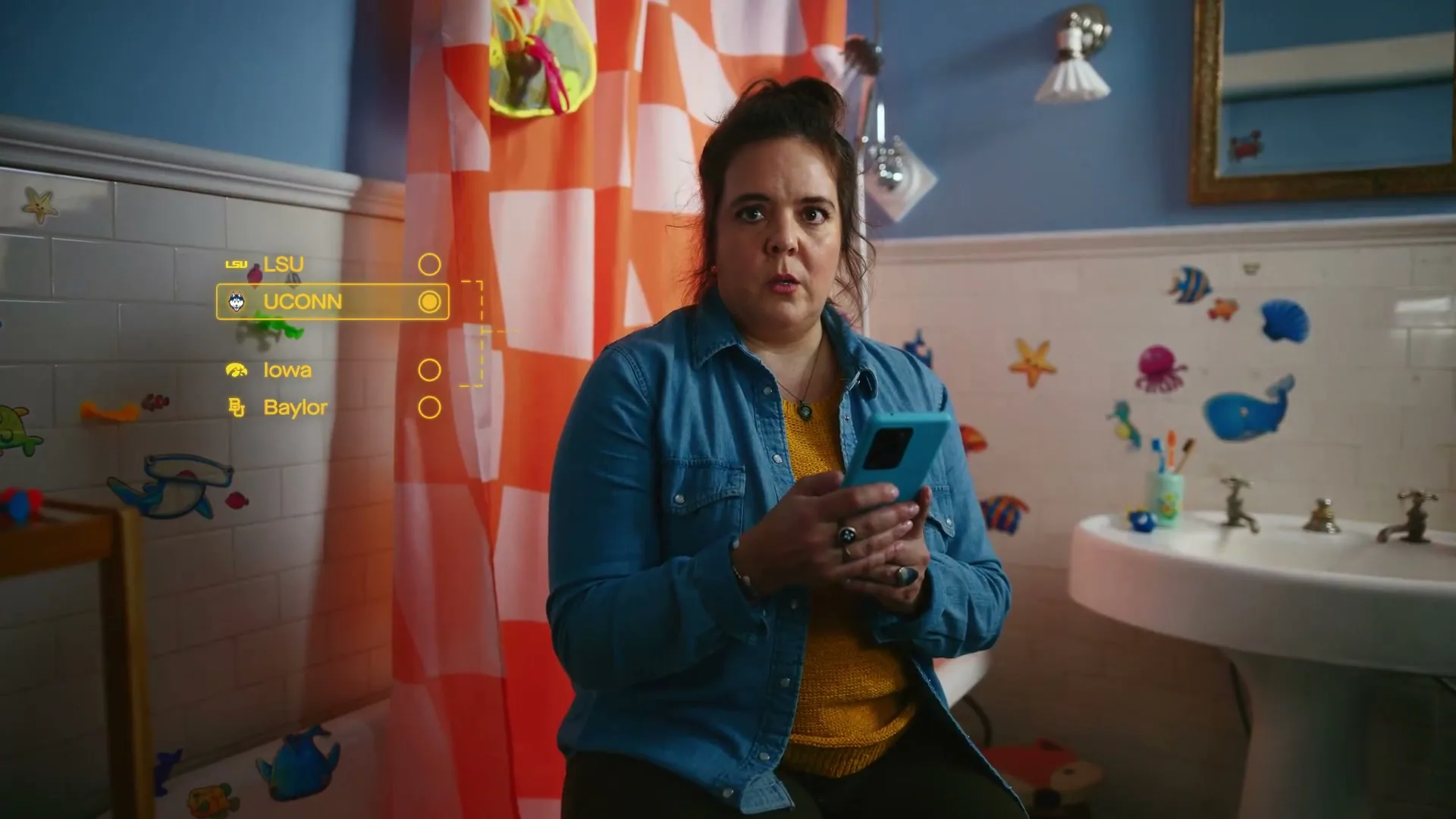 ESPN "Anyone Can Bracket" (2024) commercial still