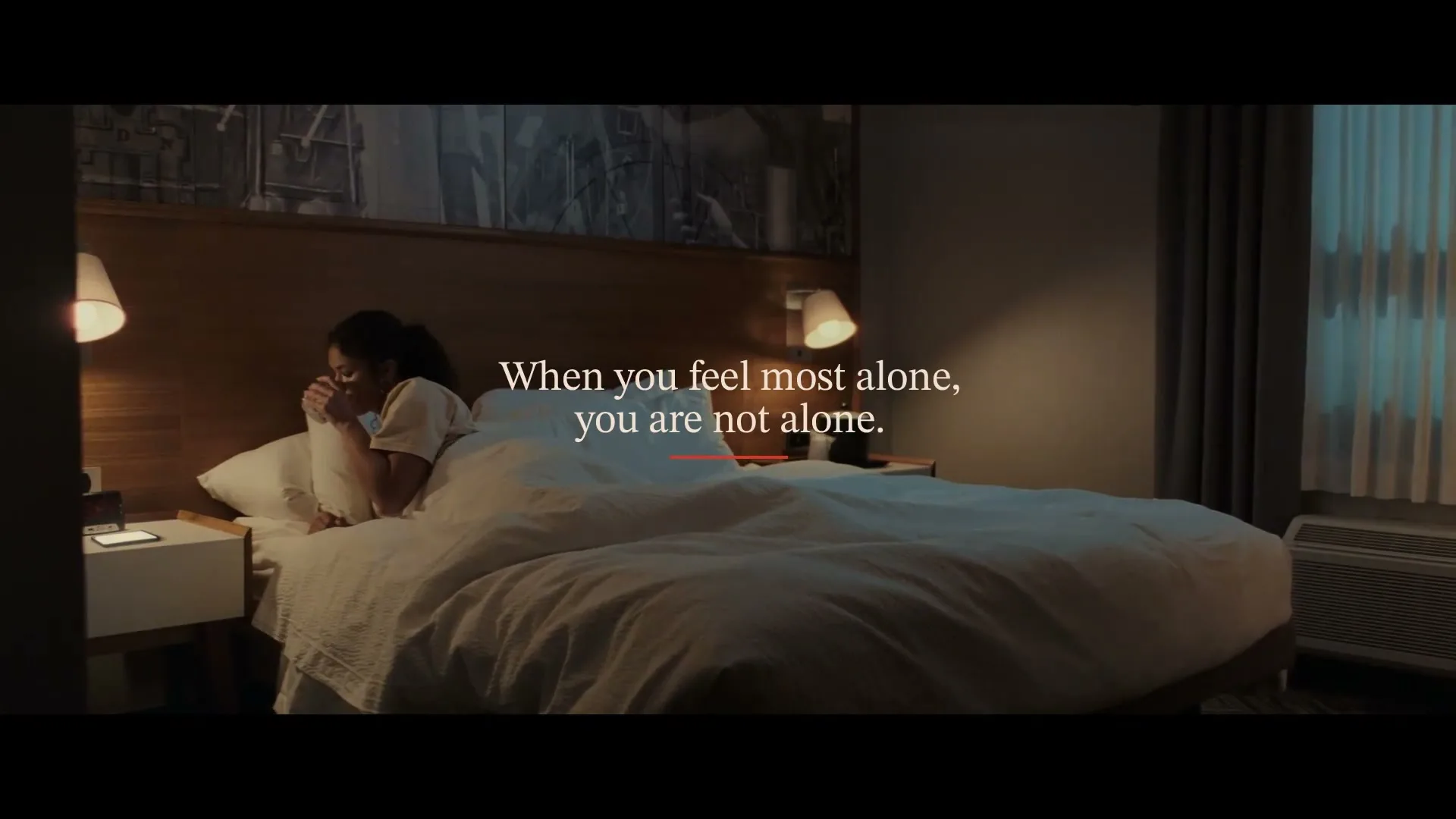 Victim Services Toronto "Safe Spaces Motel" (2026) commercial still
