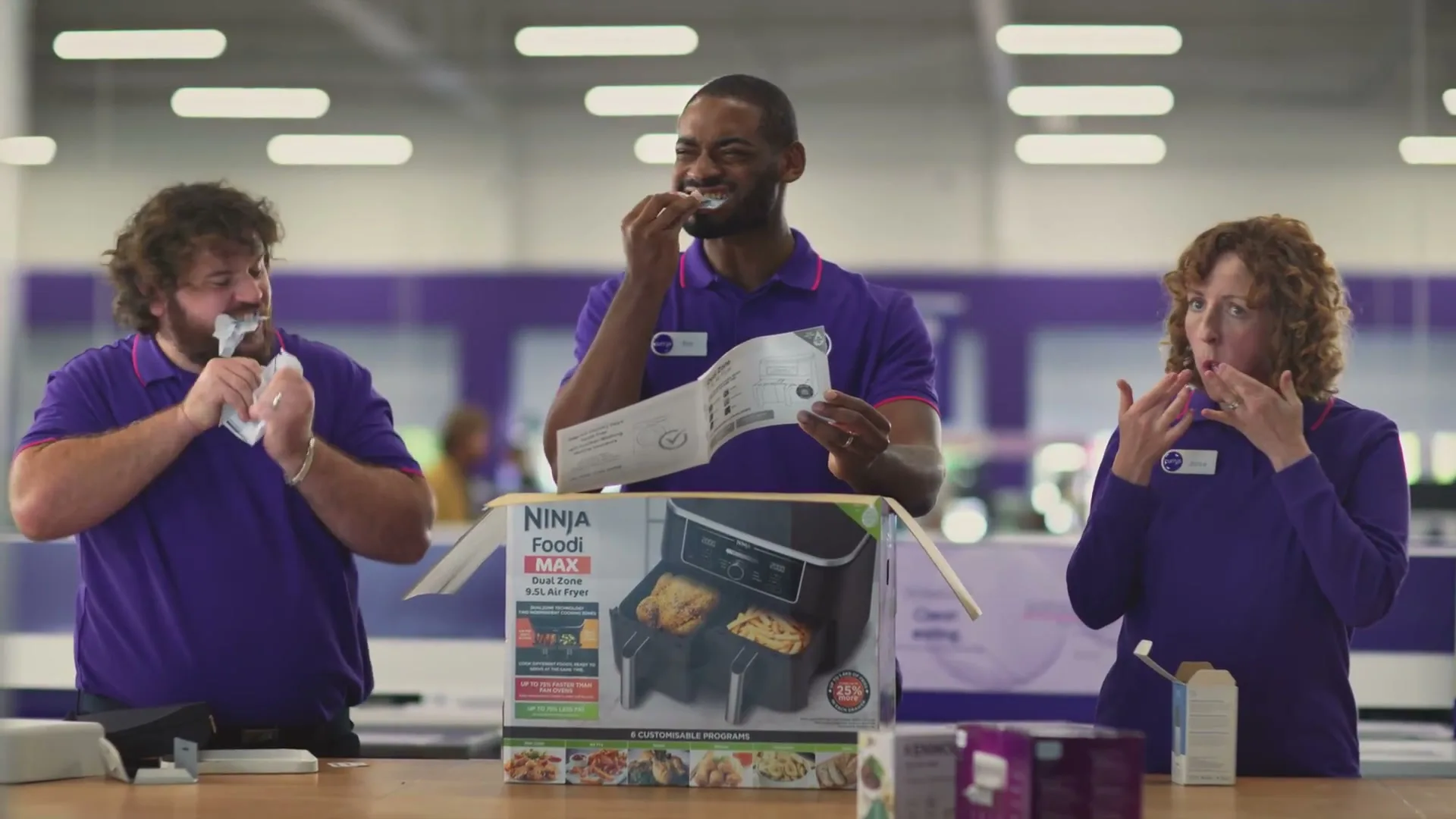 Currys "Stuffed" (2023) commercial still