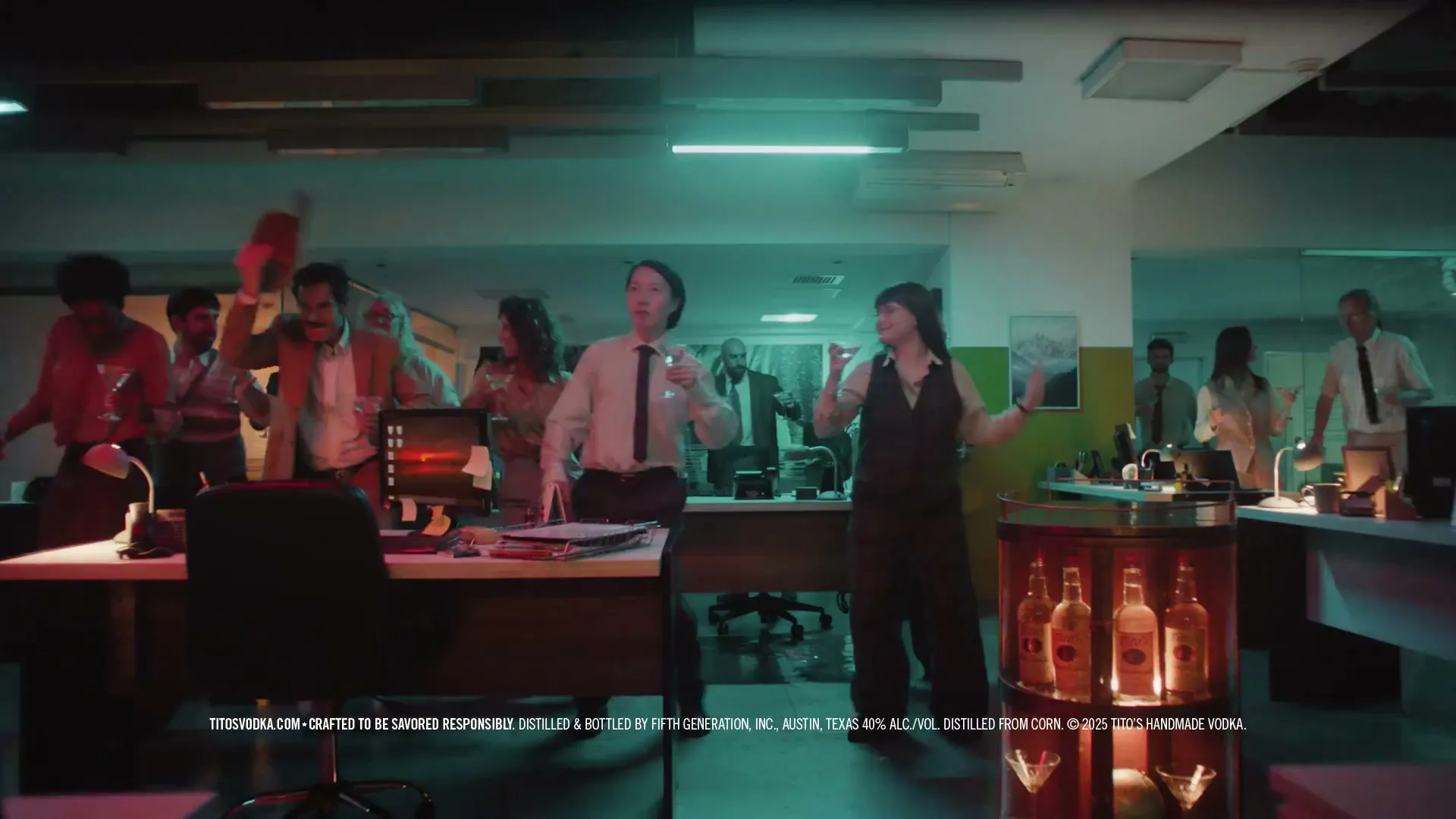 Tito’s Handmade Vodka "After Hours with Tito's" (2025) commercial still