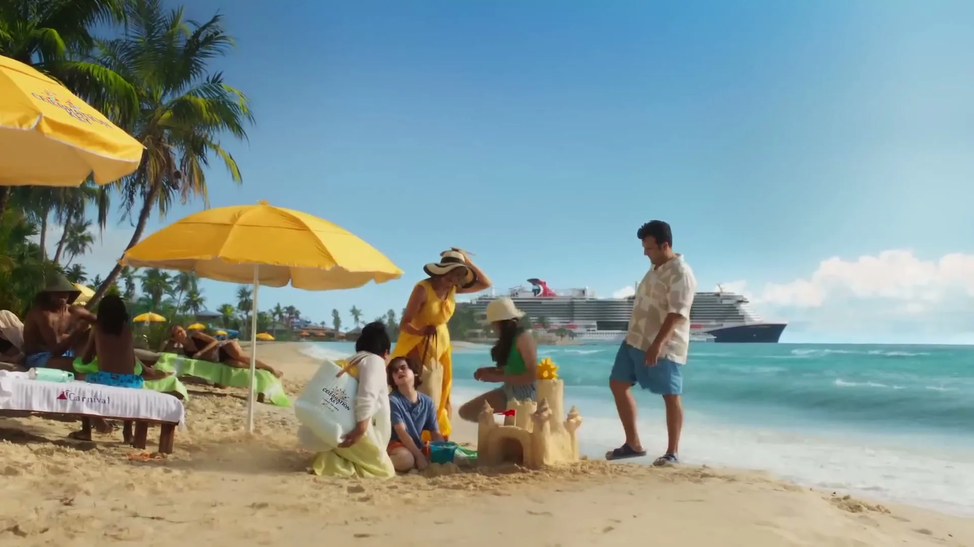 Carnival “Lose Yourself in Paradise” (2025), frame 2