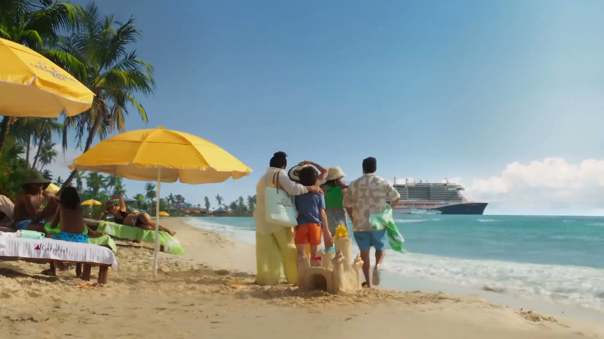 Carnival “Lose Yourself in Paradise” (2025), frame 3