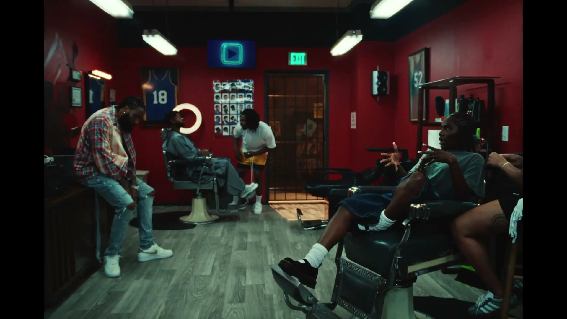 CASH APP "THE BARBER SHOP HERO" (2025) commercial still