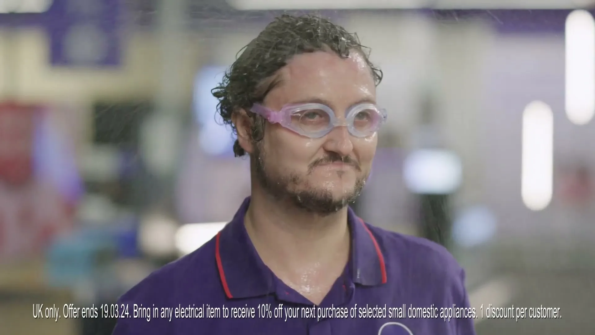 Currys “Drenched x Small Appliance Trade-In” (2024)