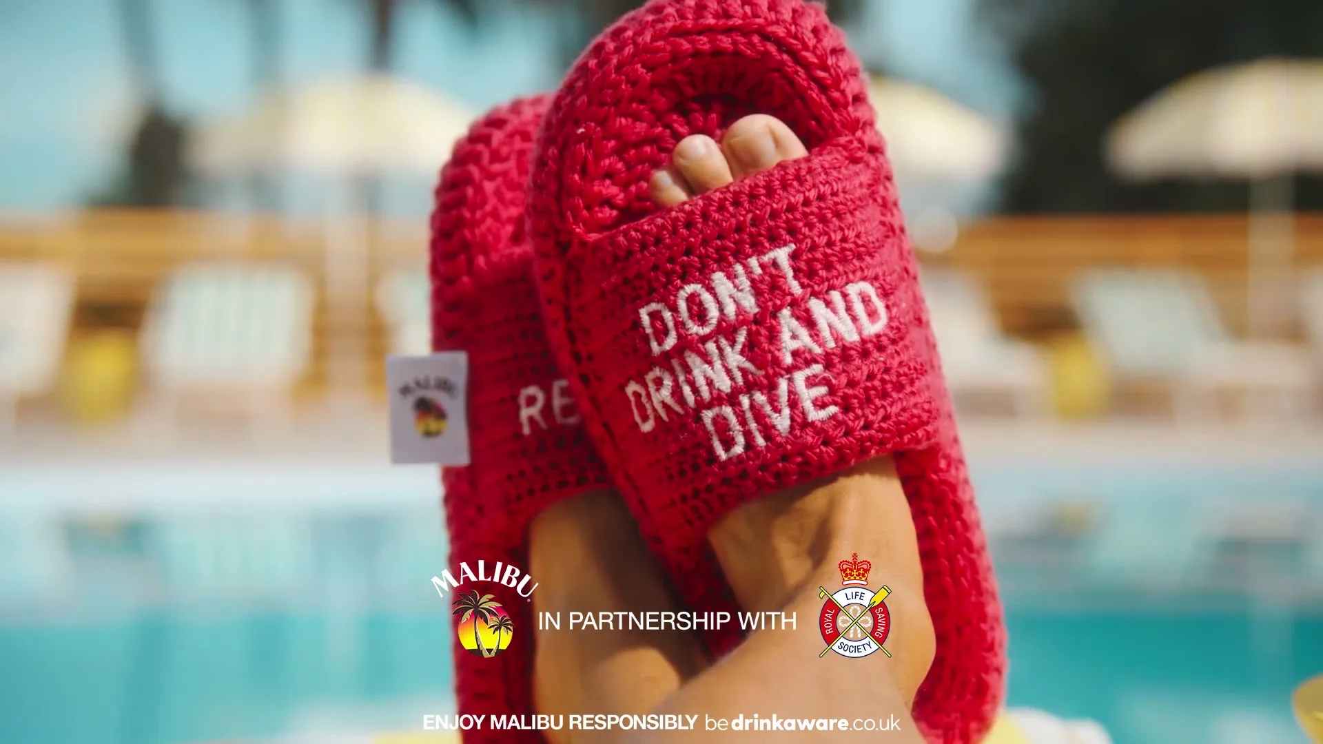 Malibu "Don't Drink and Dive Daley Sliders" (2024) commercial still