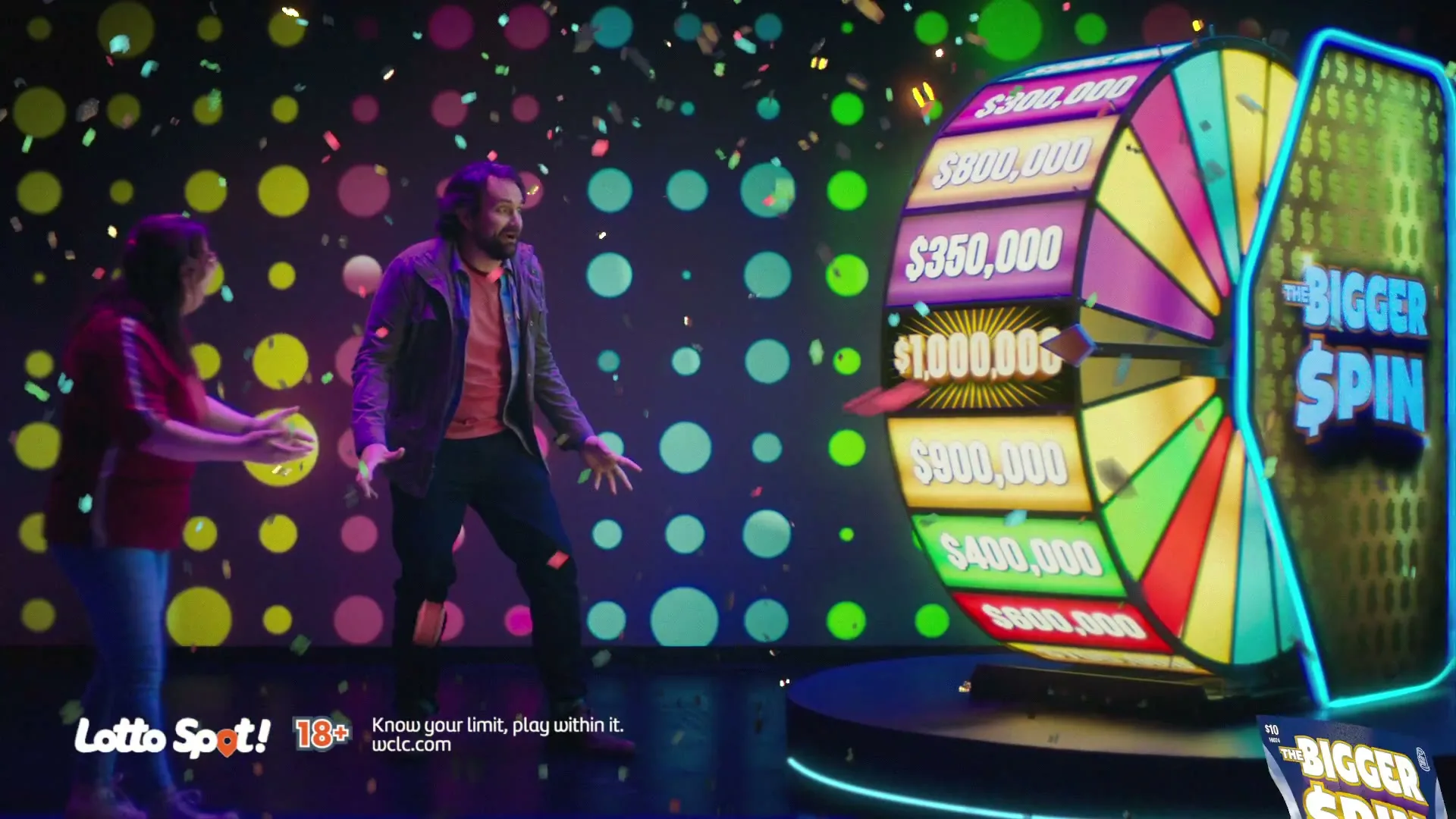 Western Canada Lottery Corporation "WCLC 'Bigger" (2020) commercial still