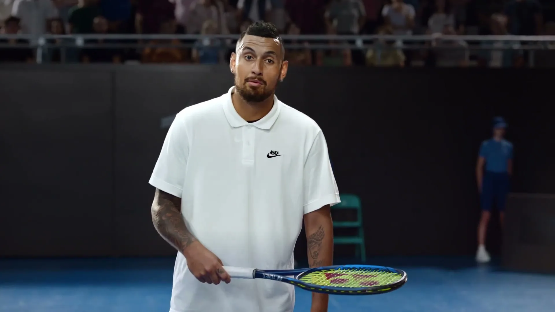 Uber Eats "Choose Your Own AO Nick Kyrgios Alt Ending 'Tea" (2022) commercial still