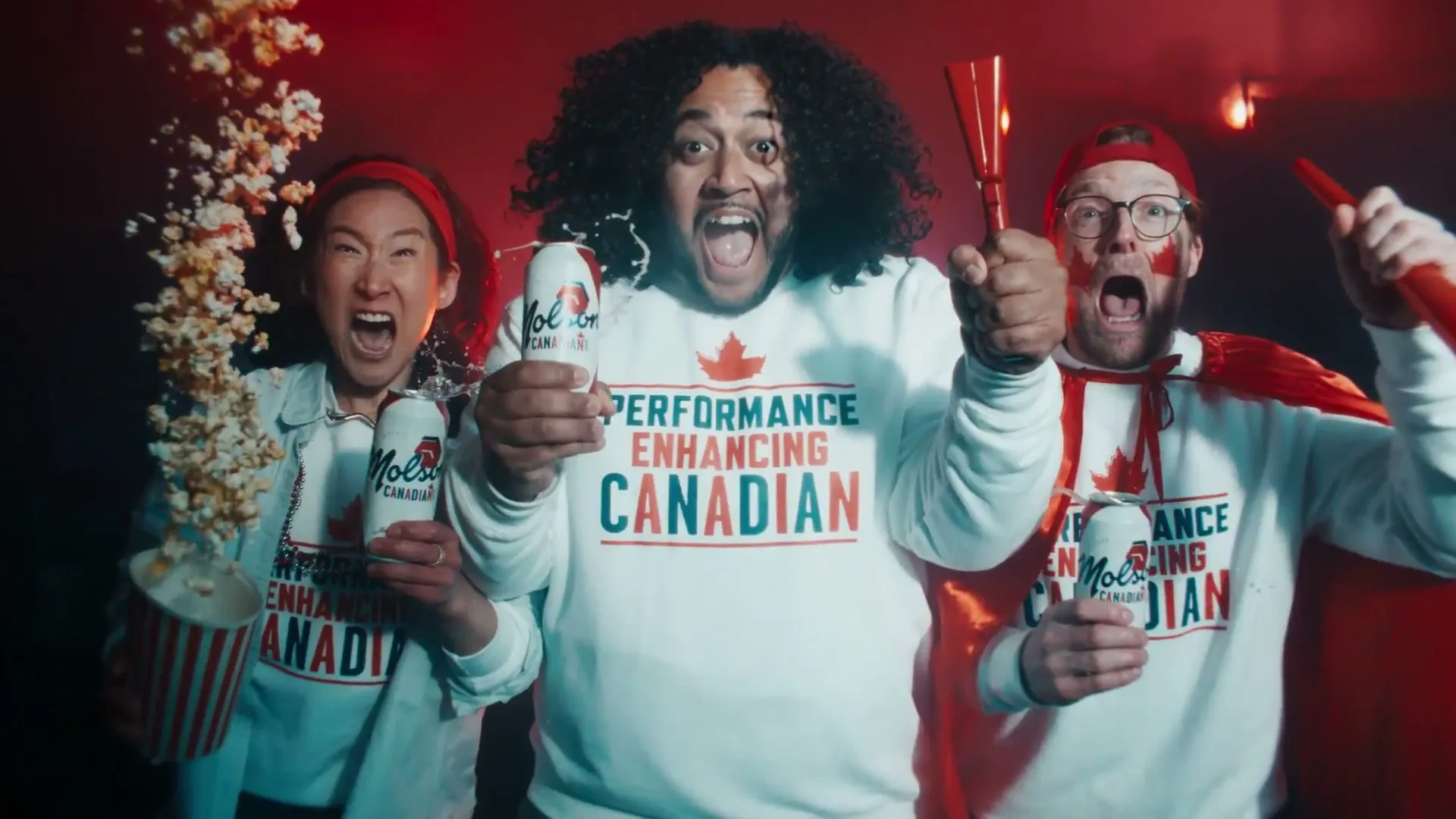 Molson “Performance Enhancing Canadians” (2026), frame 3
