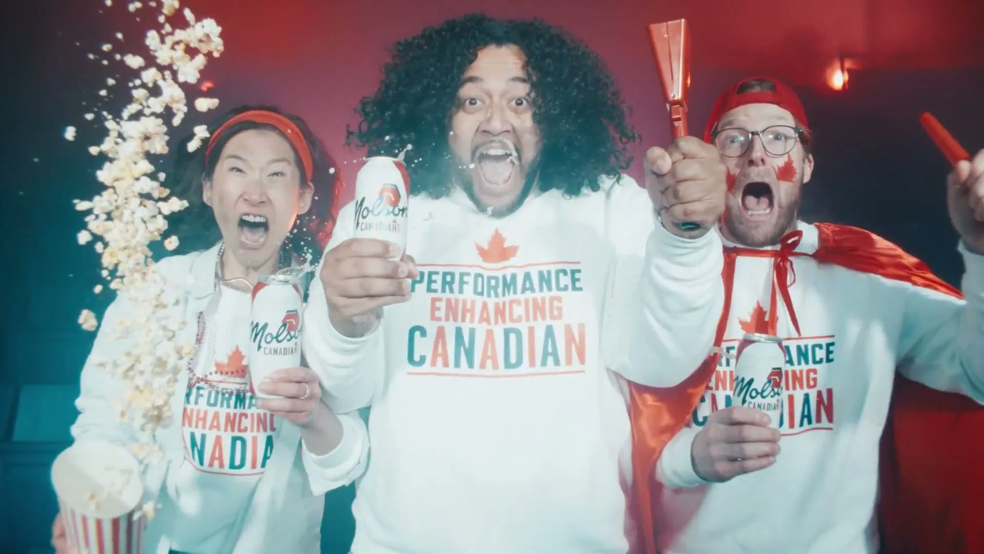 Molson “Performance Enhancing Canadians” (2026), frame 4