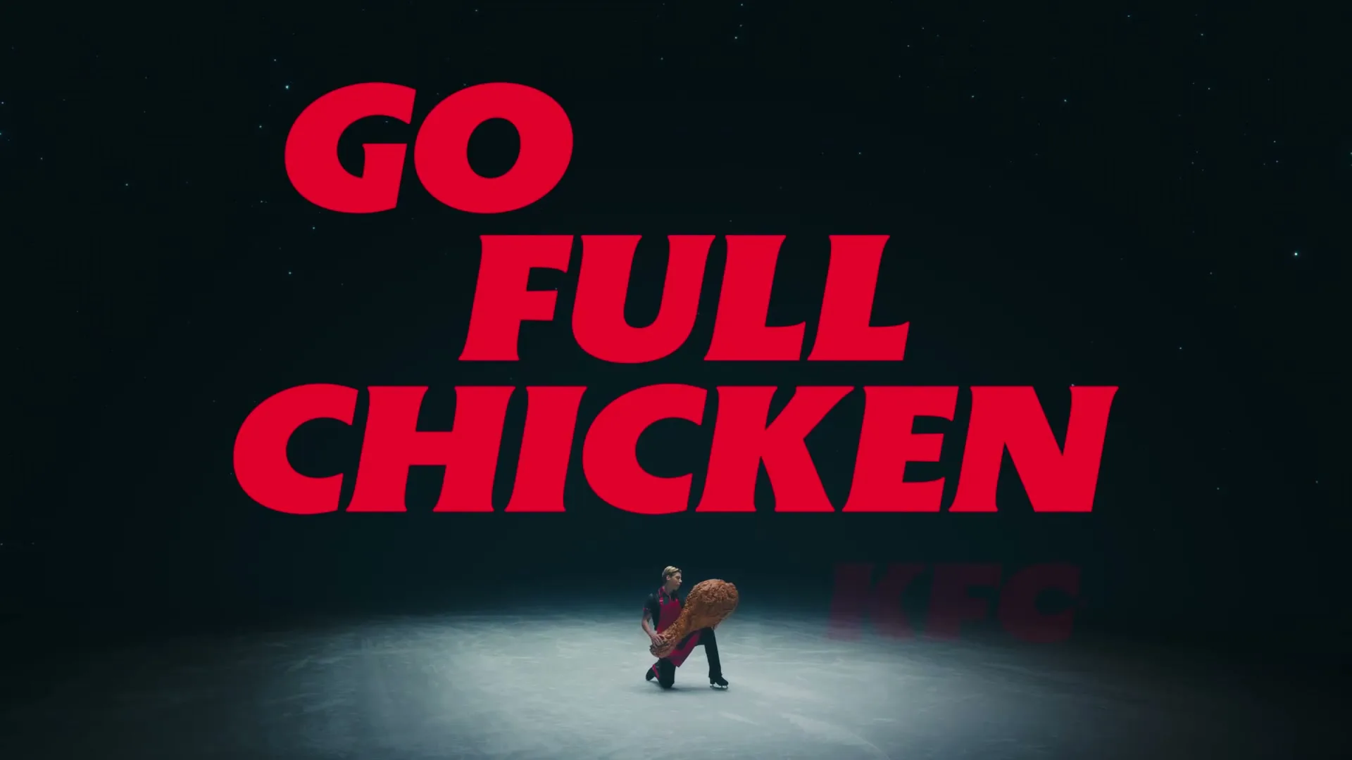 KFC Australia "Go Full Chicken" (2026) commercial still
