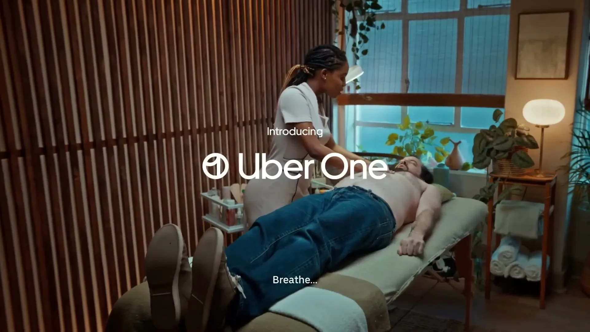 Uber Eats “Uber One - Waxing” (2023), frame 2