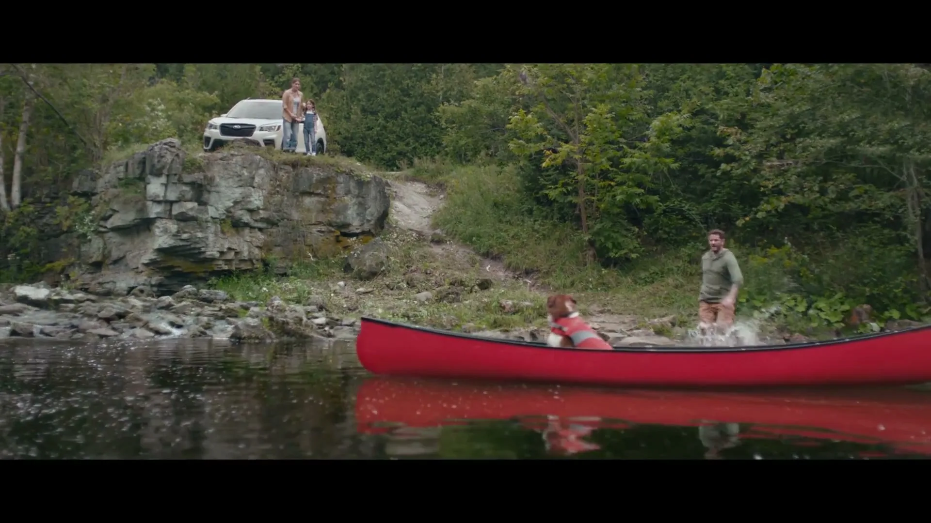 Subaru "Runaway Canoe" (2023) commercial still