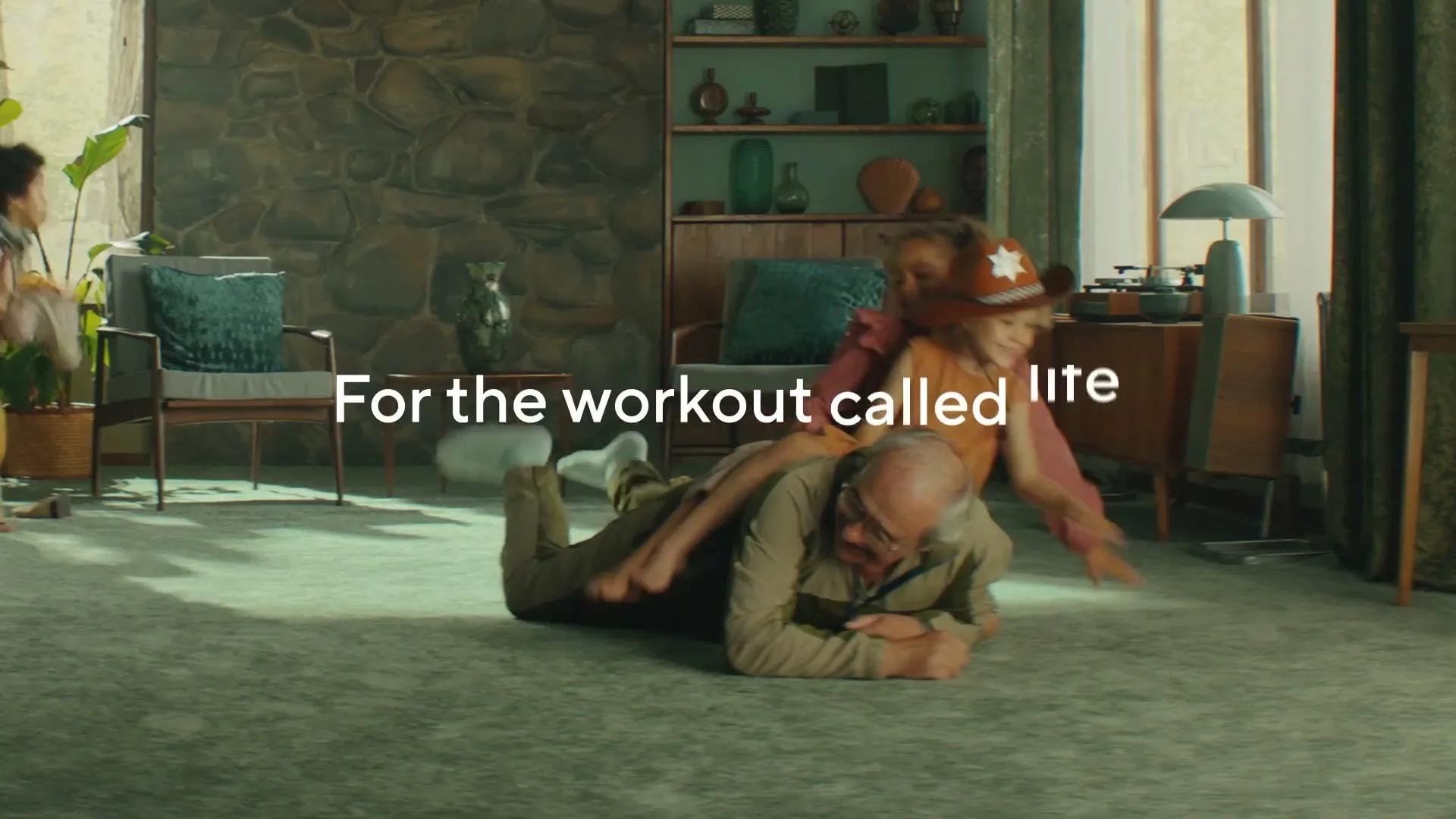 Therabody "The Horse" (2023) commercial still