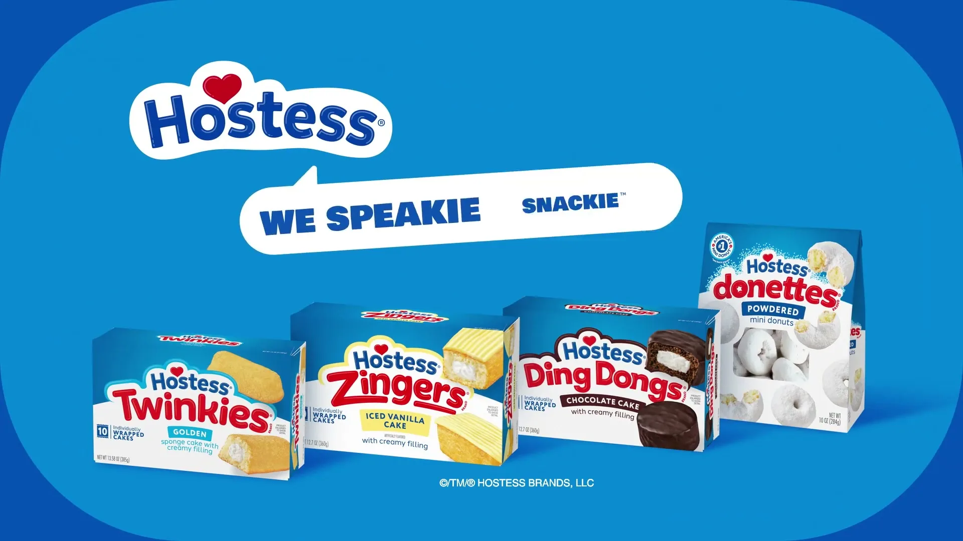 JM Smucker “Hostess - Speakie Snackie Time to be Ding Dongs” (2025)