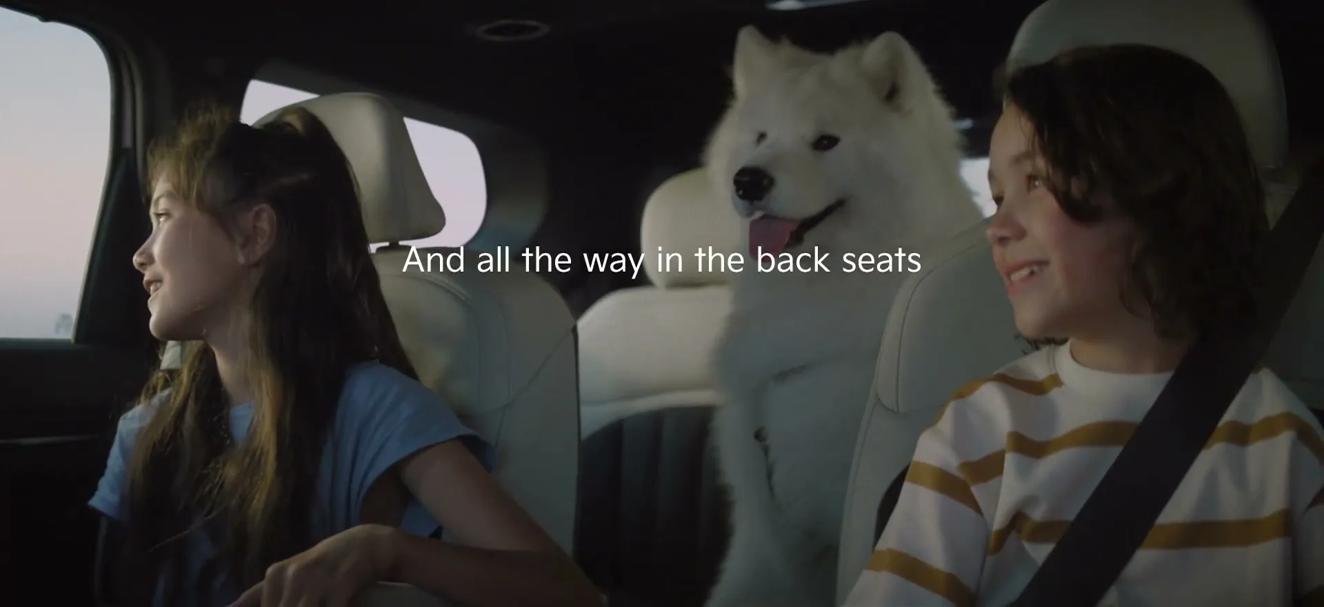 KIA Motors "Spaciousness" (2025) commercial still
