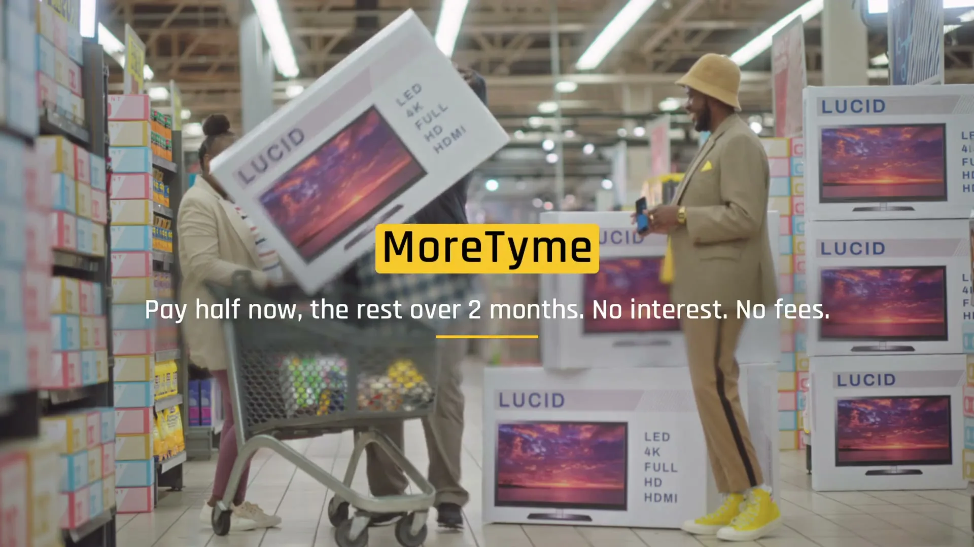 Tyme Bank "Bye Buy" (2025) commercial still