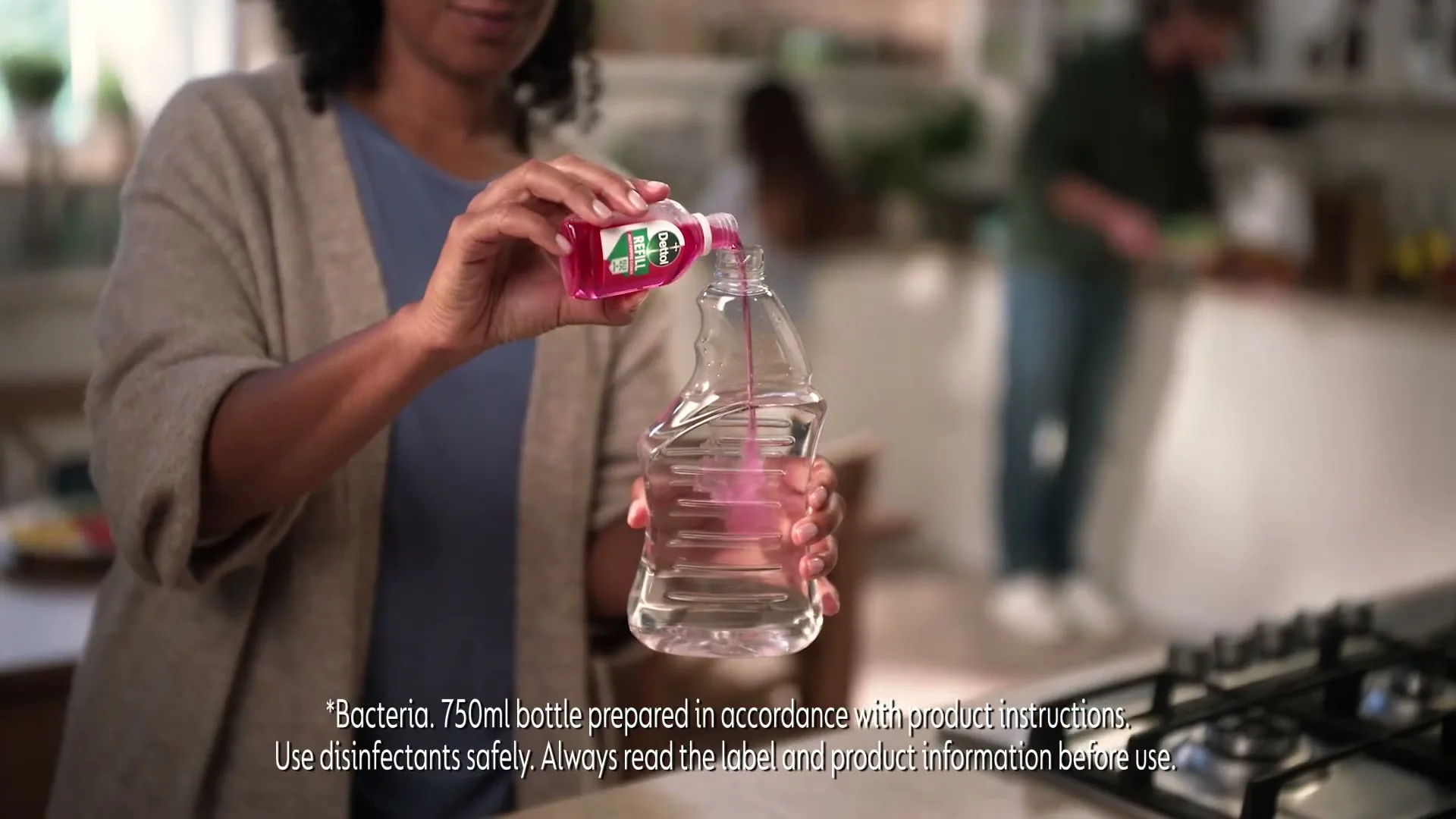 Dettol “Makes Any Bottle a Bottle of Dettol” (2024), frame 3