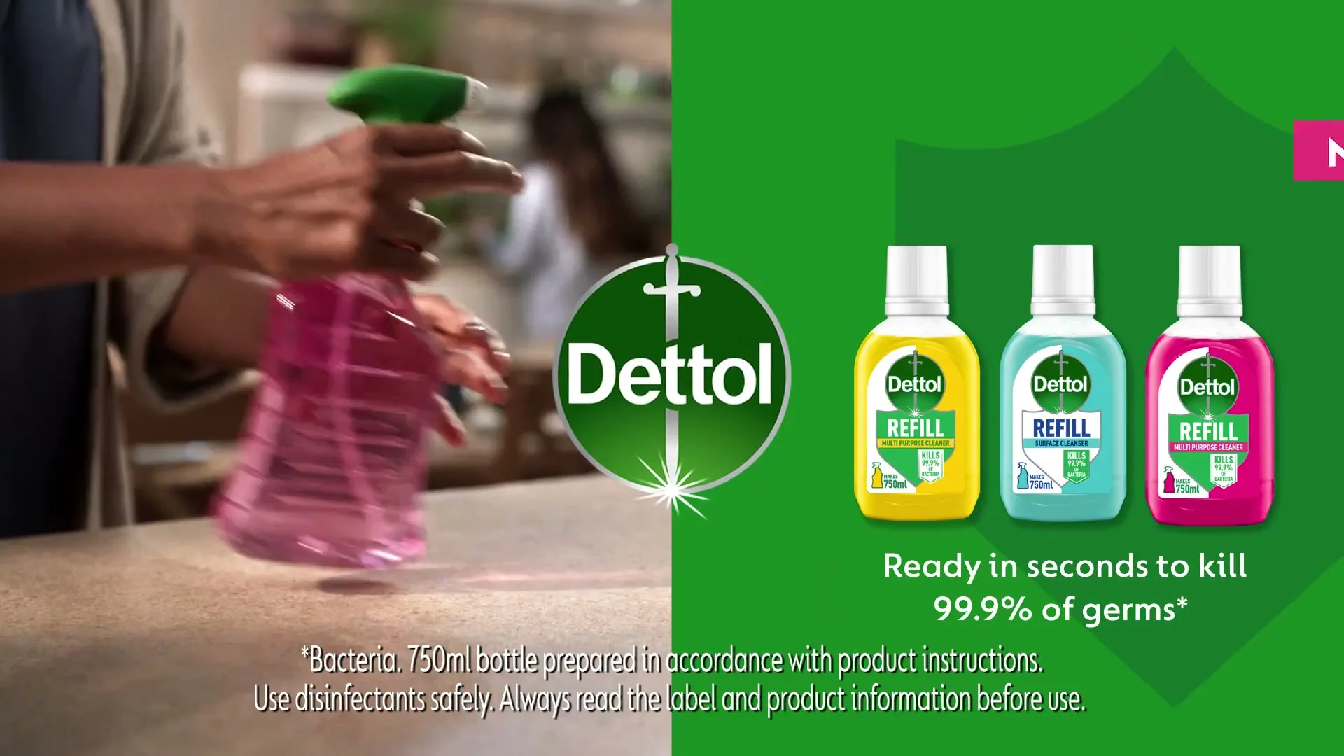 Dettol “Makes Any Bottle a Bottle of Dettol” (2024), frame 5