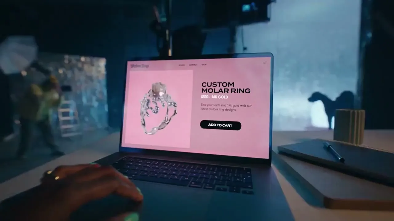 Squarespace "Make A Website To Sell Anything" (2024) commercial still
