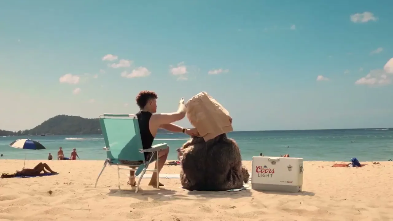 Coors Light "Bear" (2024) commercial still