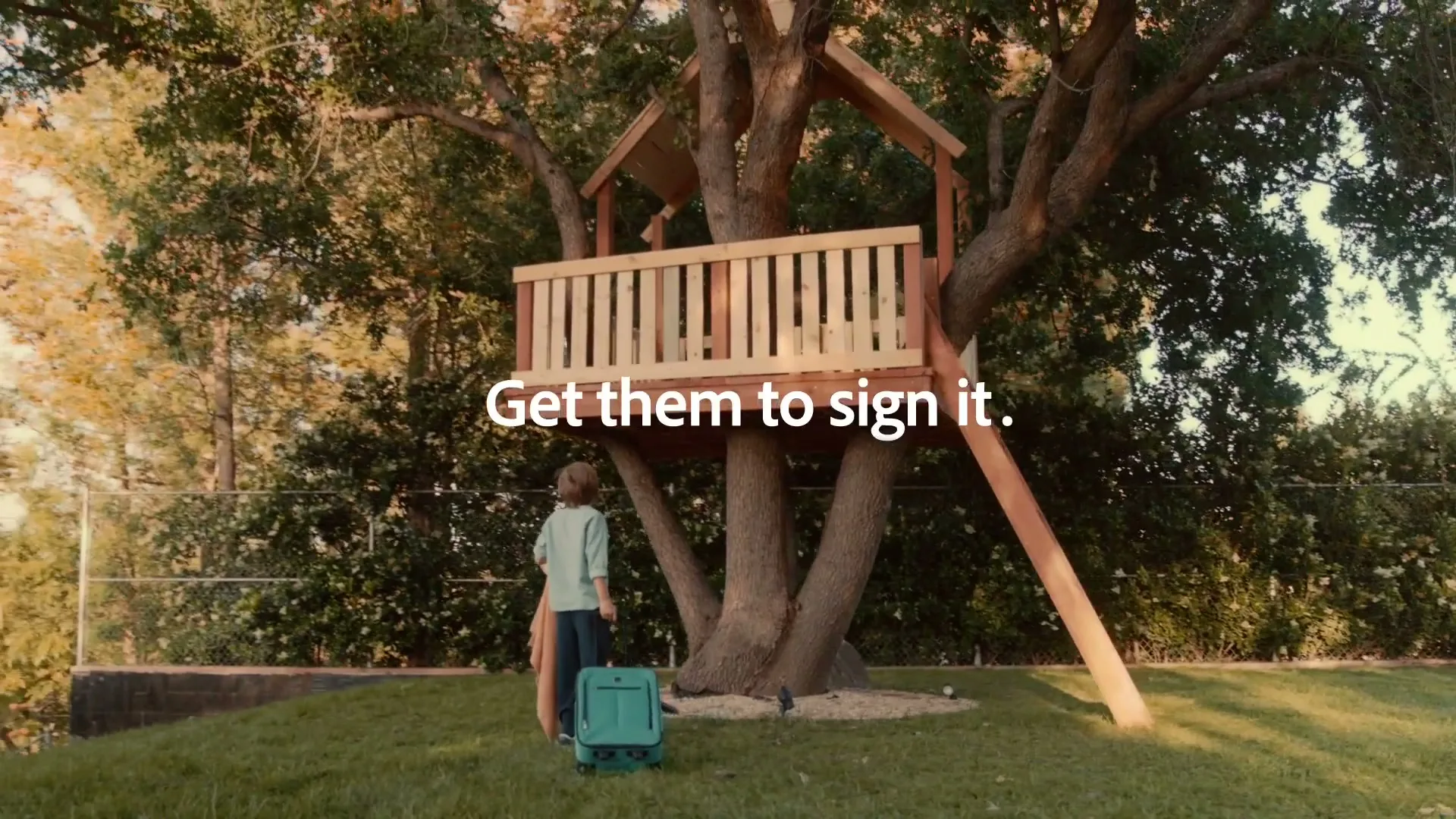 Adobe "Treehouse DC" (2022) commercial still