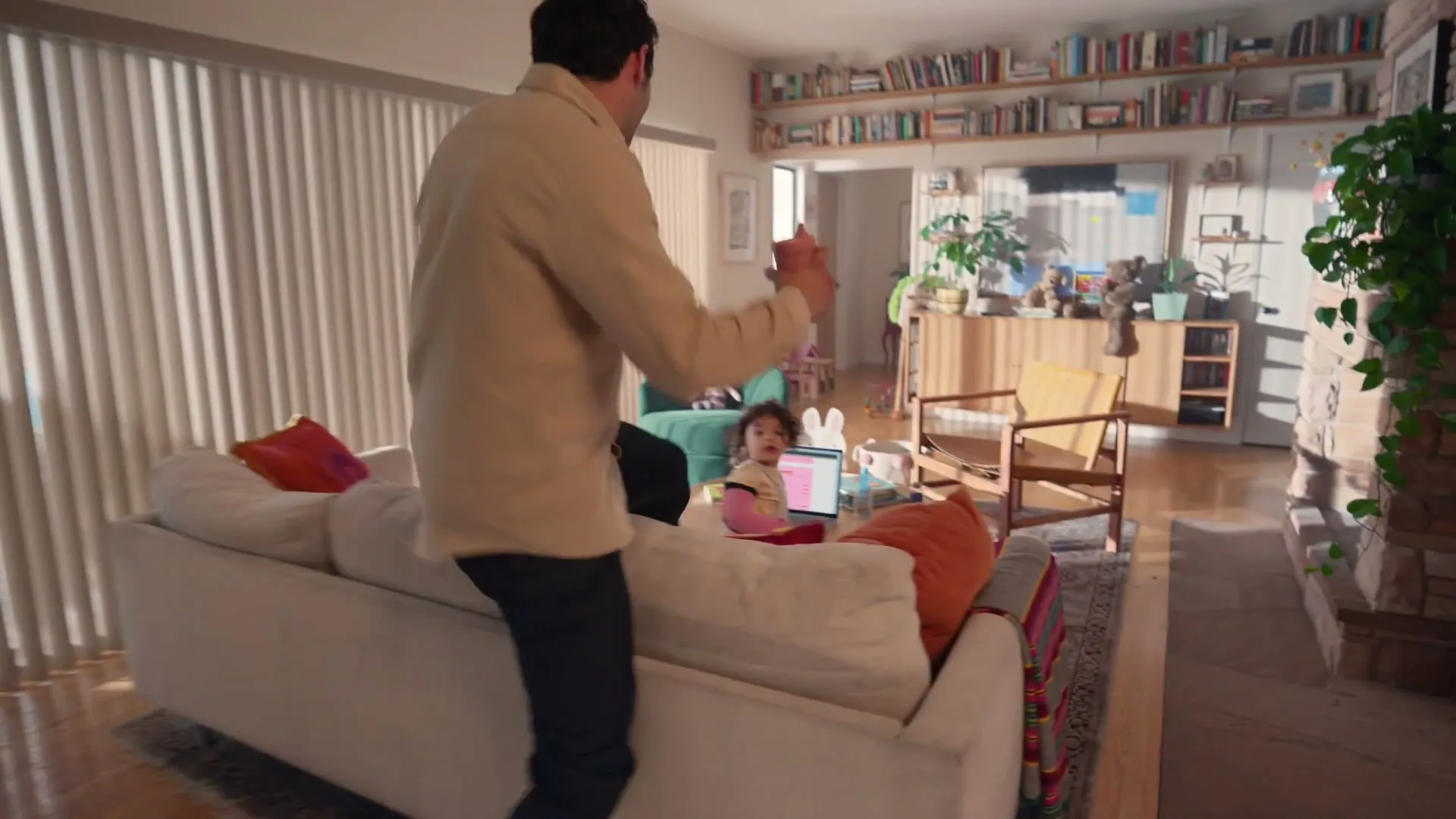 Adobe "Baby Proof DC" (2022) commercial still