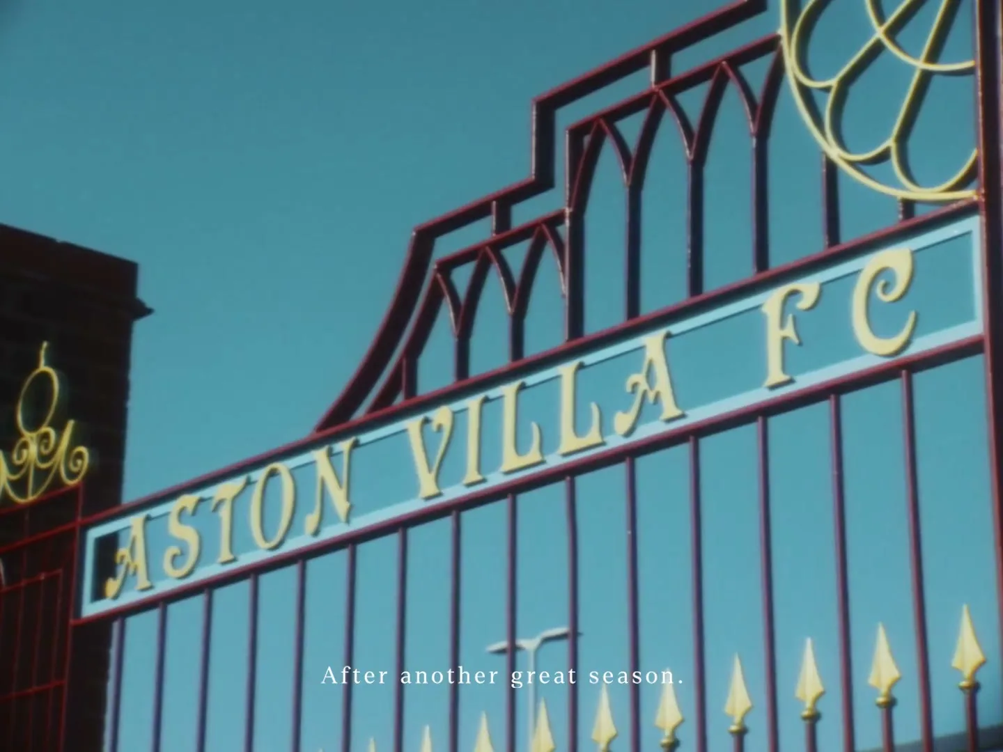 adidas “Aston Villa Home Kit Launch Film 26-27: Glory Days” (2026), frame 2