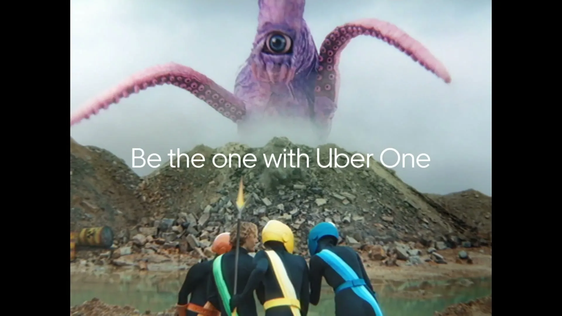 Uber "One - Plasma Blades" (2026) commercial still