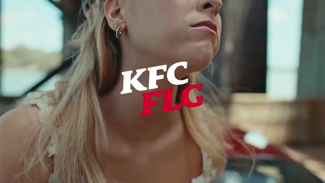 KFC Australia "FLG Wedding 15" (2025) commercial still