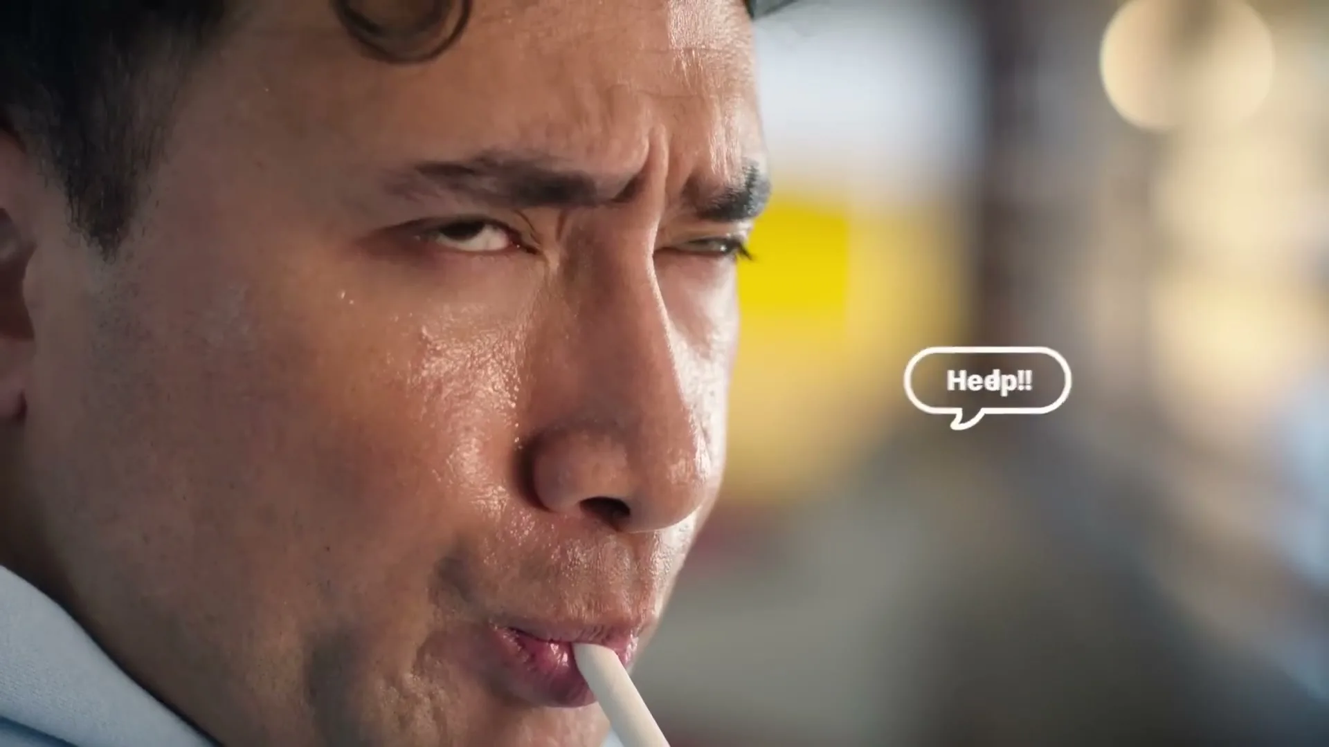 McDonald's "Mighty Hot McSpicy" (2024) commercial still