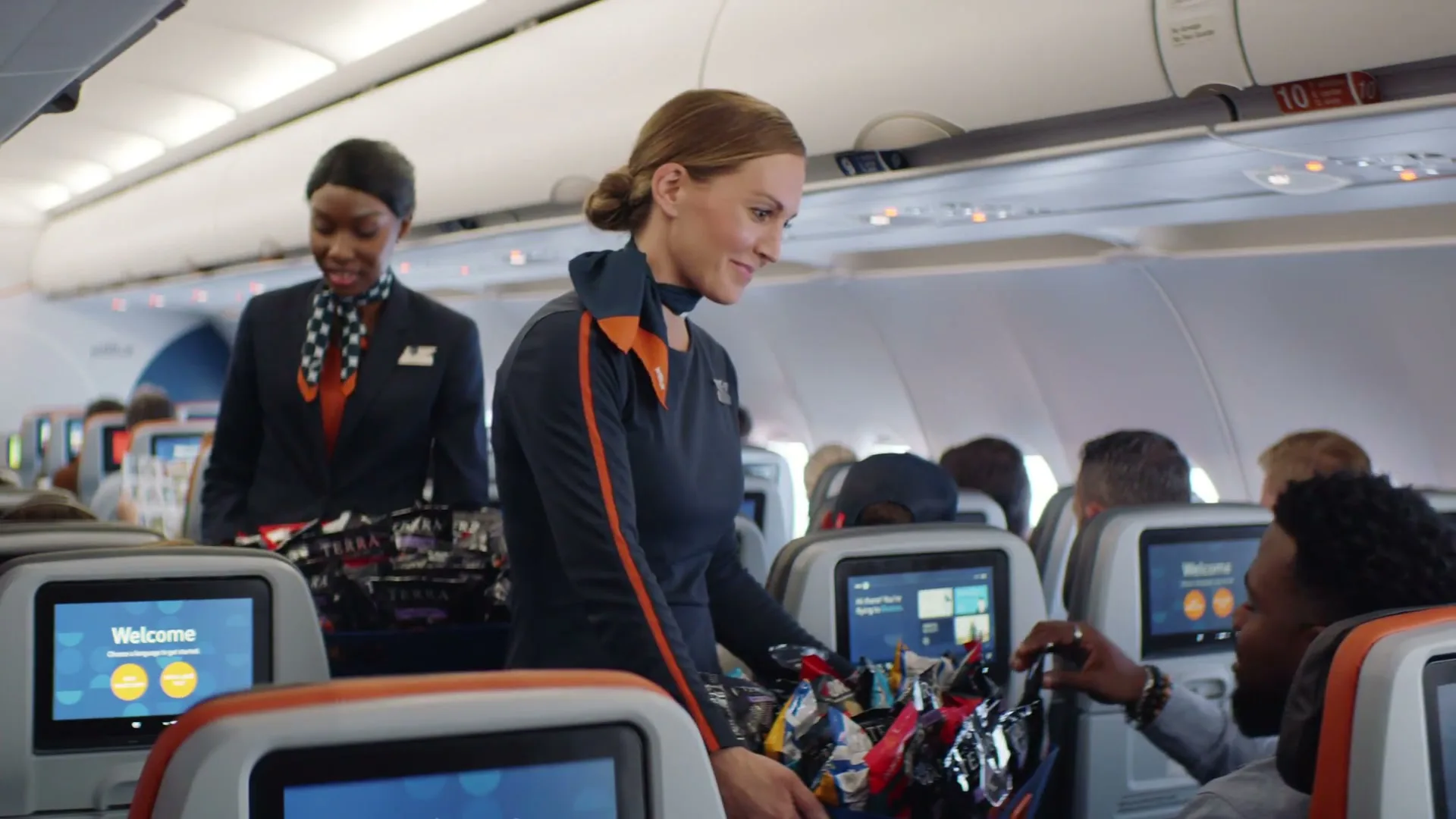 Jetblue "Just Alright" (2020) commercial still