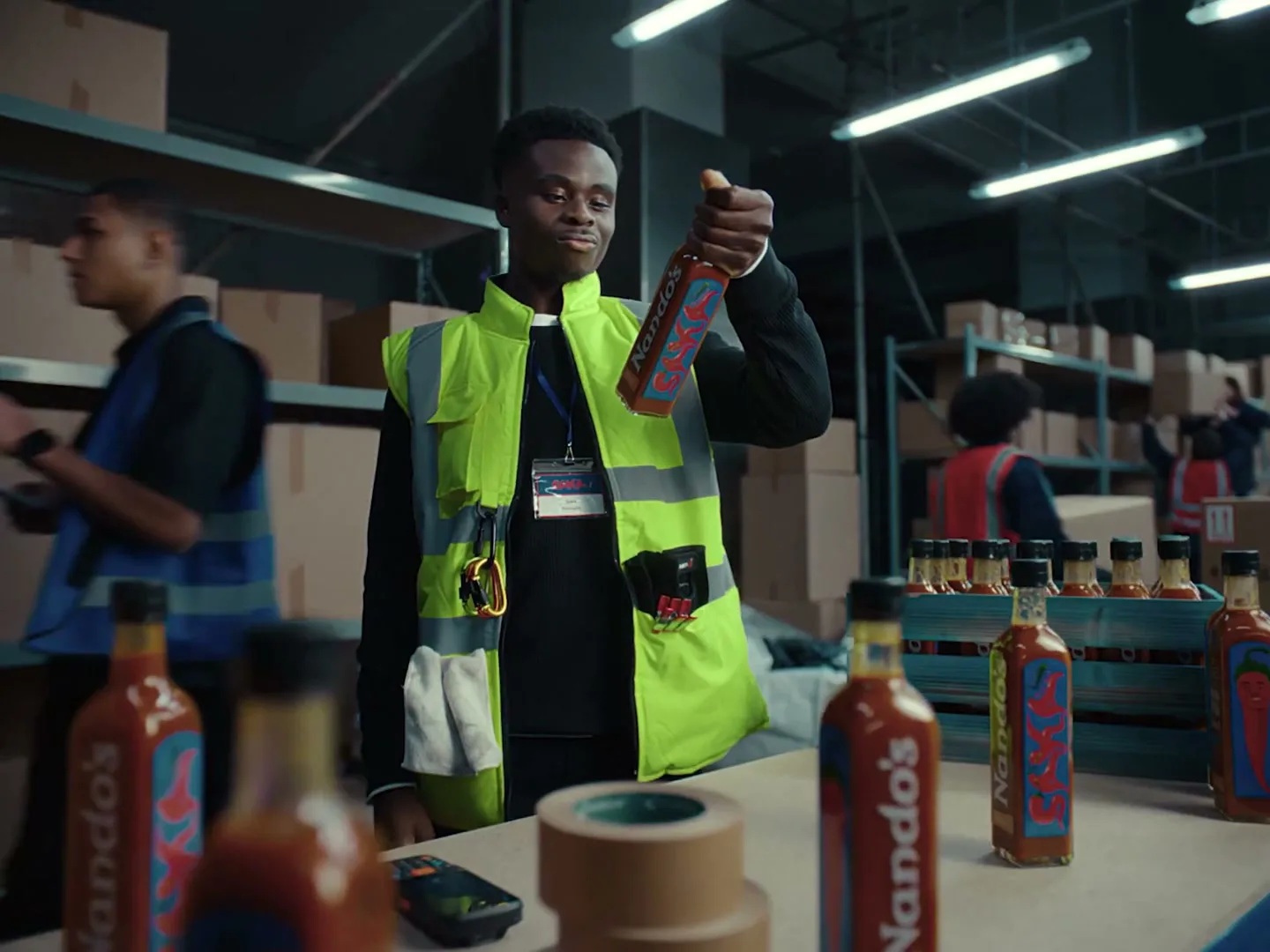 Nando's "Saka Sauce" (2026) commercial still