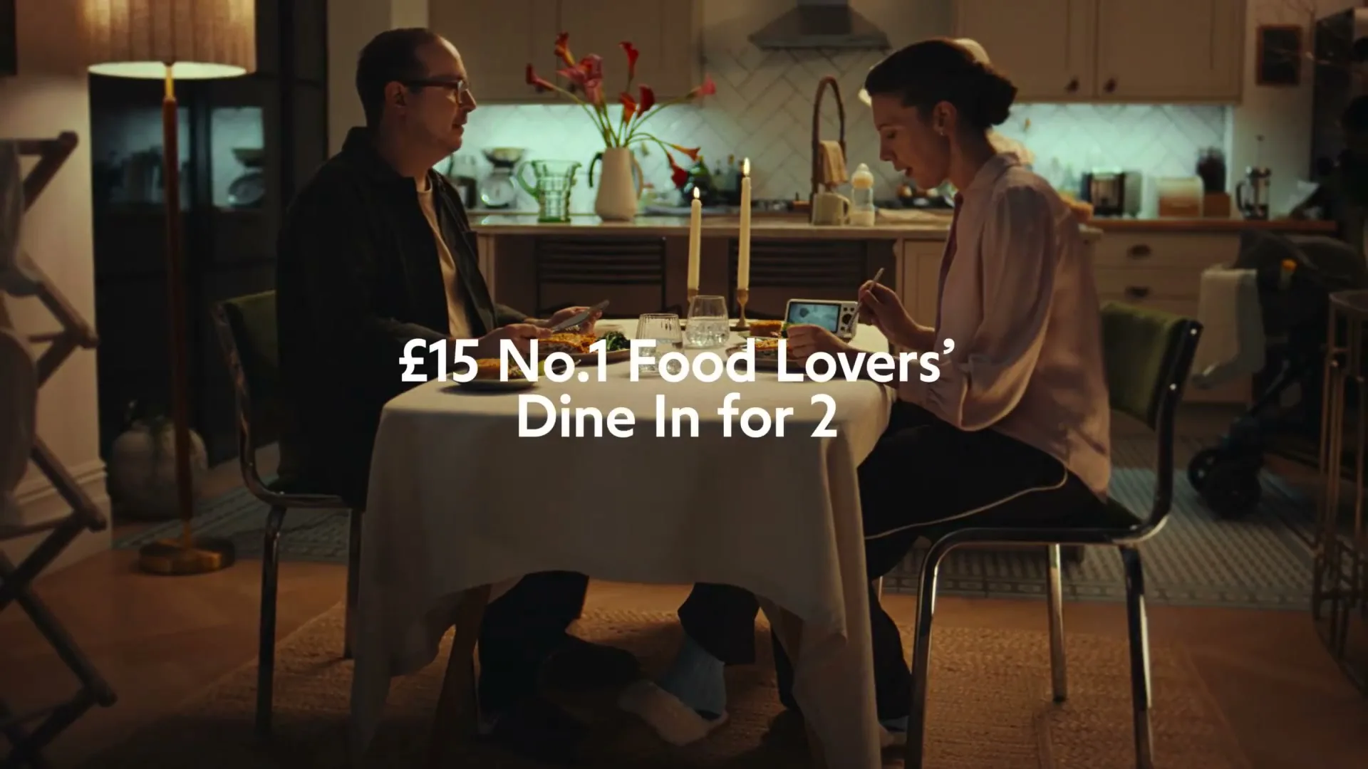 Waitrose & Partners “Dine In”, directed by Kyle Jon Shephard