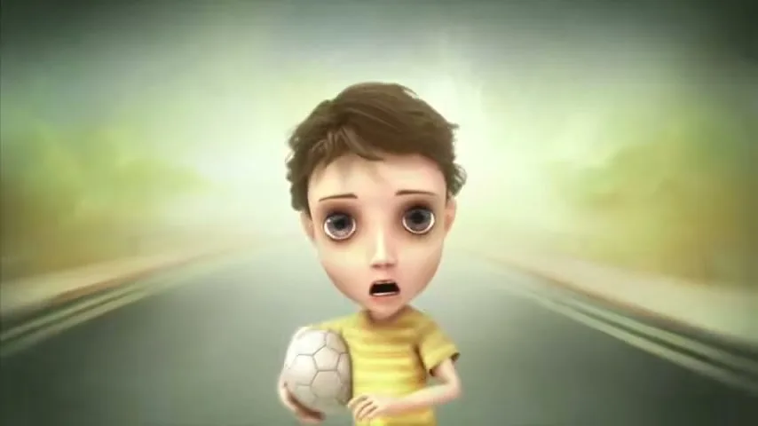 Department of Transport "The Boy Who Didn’t Stop, Look & Listen" (2009) commercial still