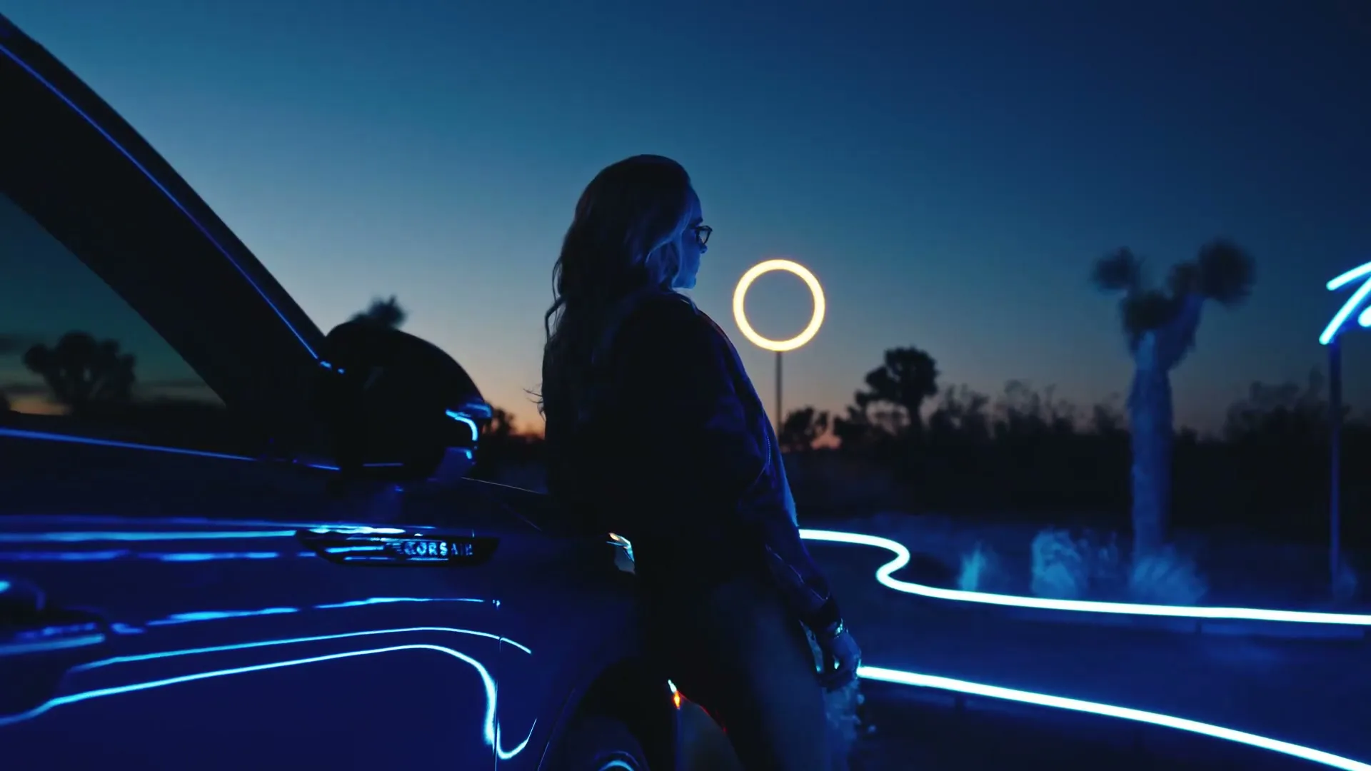 Lincoln "Dreams of Neon" (2023) commercial still