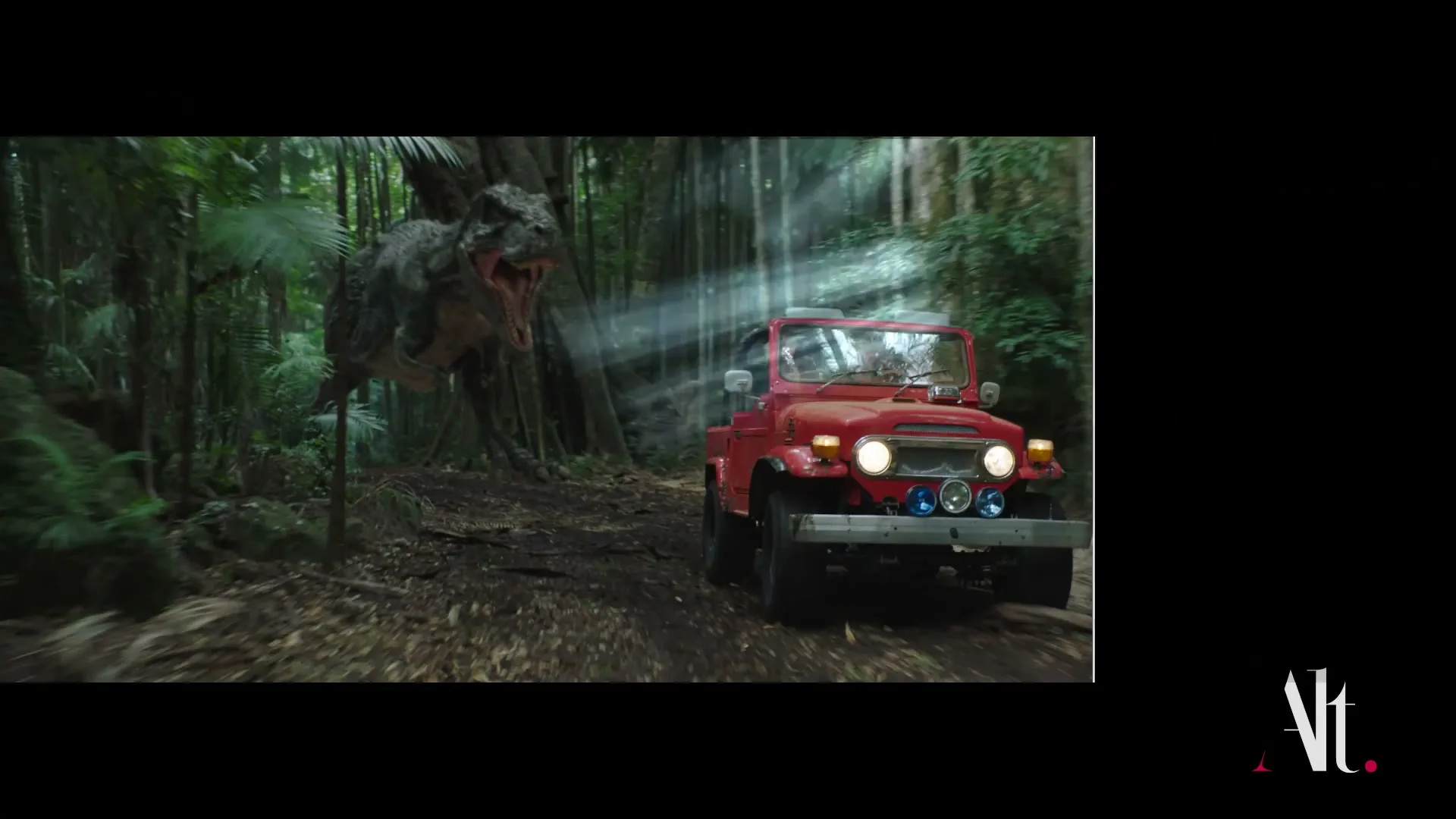 Darrell Lea "Dinosaur - VFX Breakdown" (2019) commercial still