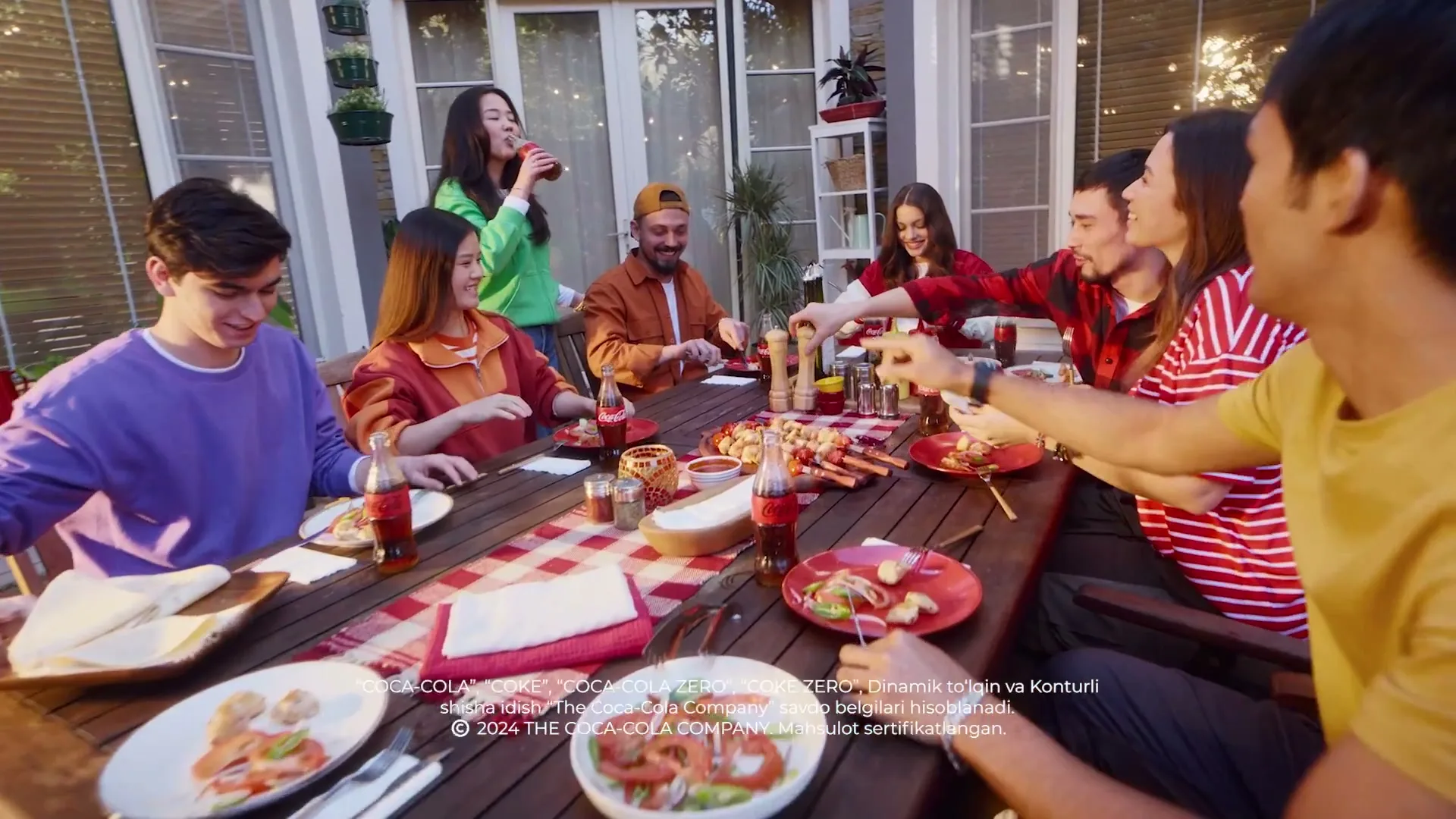 Coca Cola "Coke & Meals - SHASHLIK" (2024) commercial still