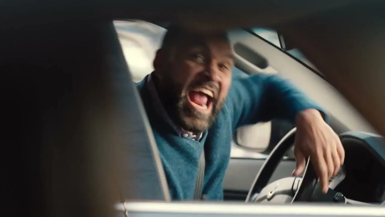 The New York Lottery "Road Non-Rage" (2024) commercial still