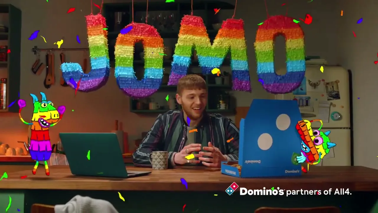 JOY "Missing Out Pinatas" (2020) commercial still