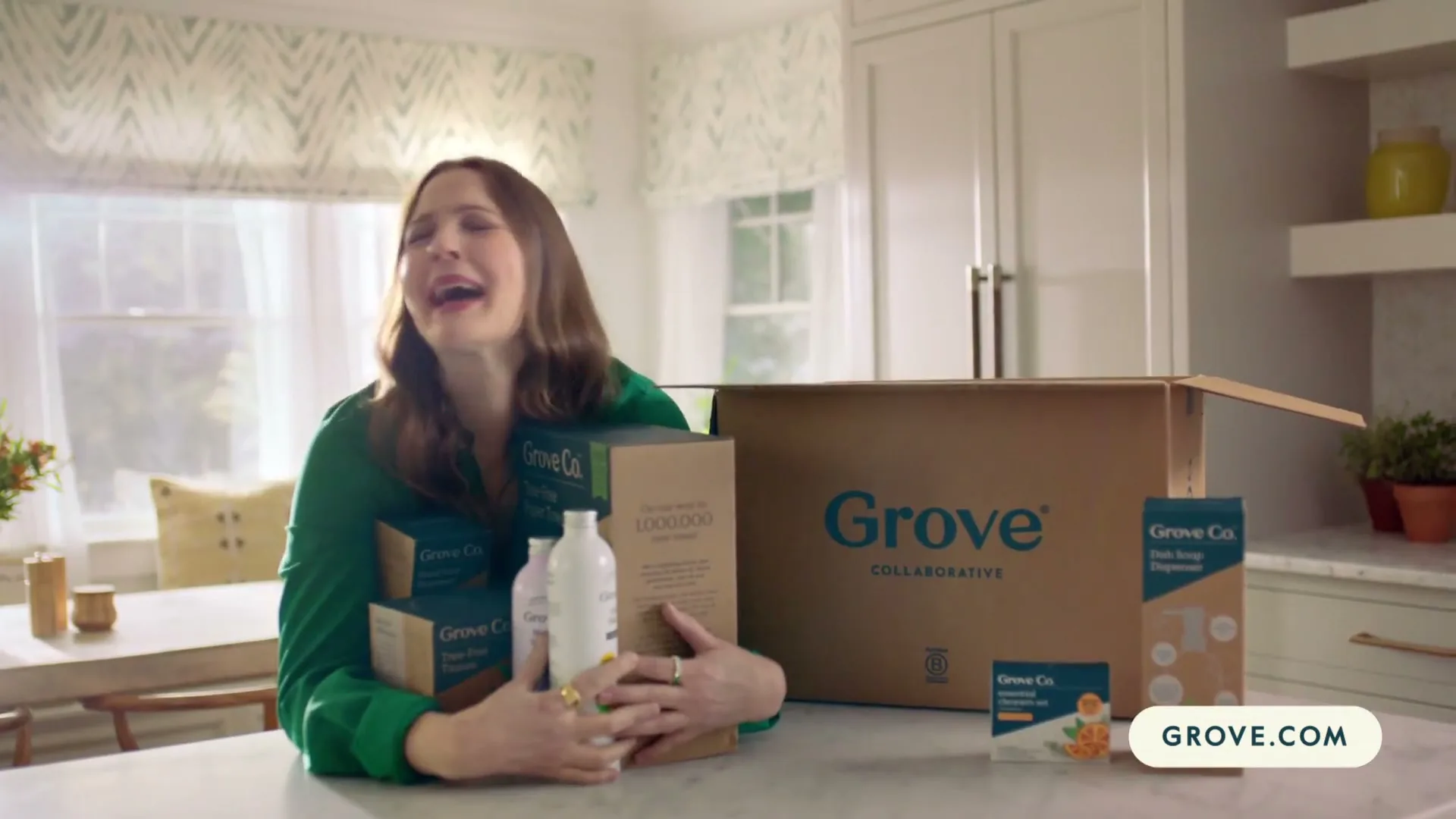 Grove Collaborative "Good News Bad News" (2022) commercial still